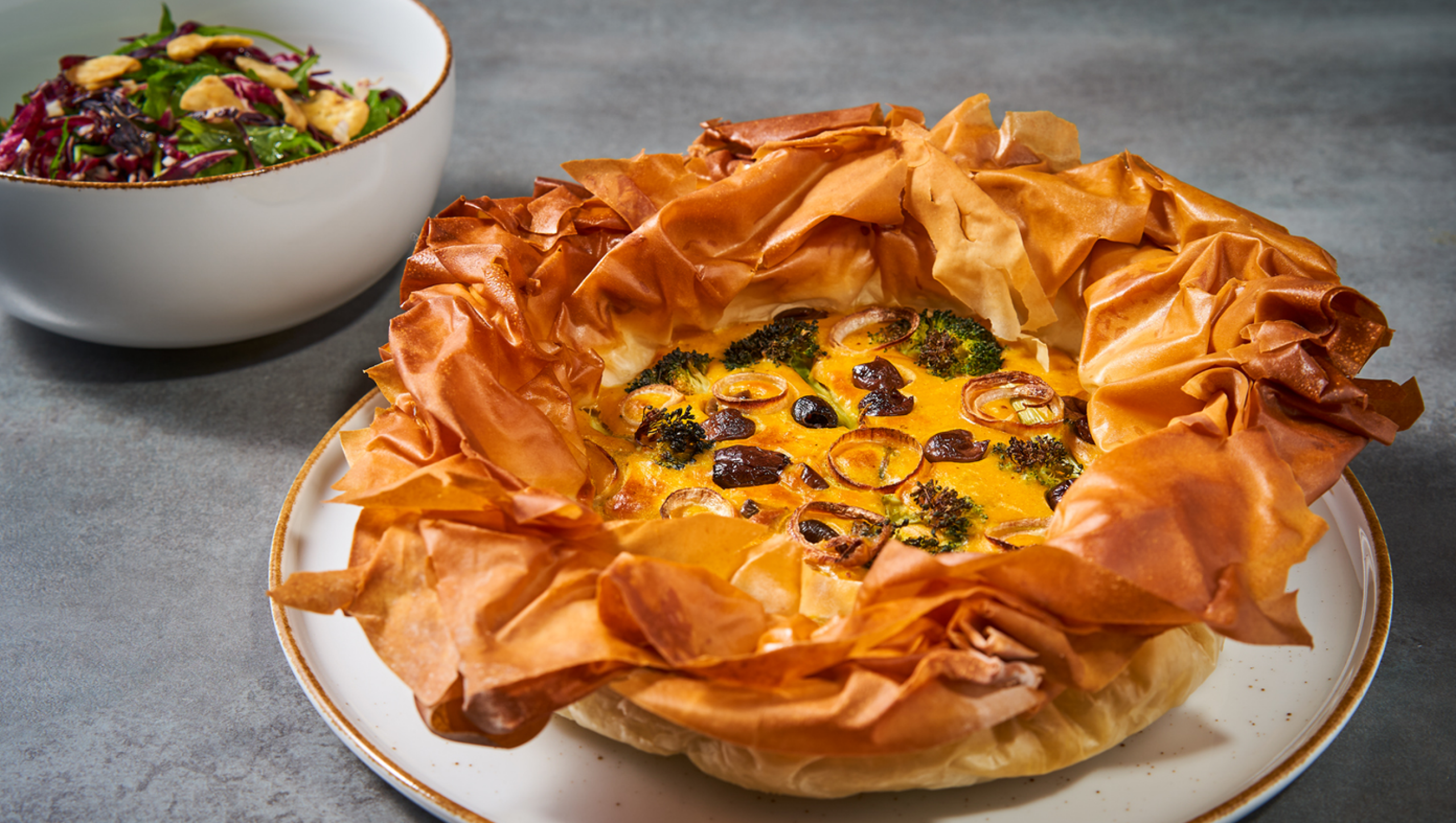Broccoli quiche