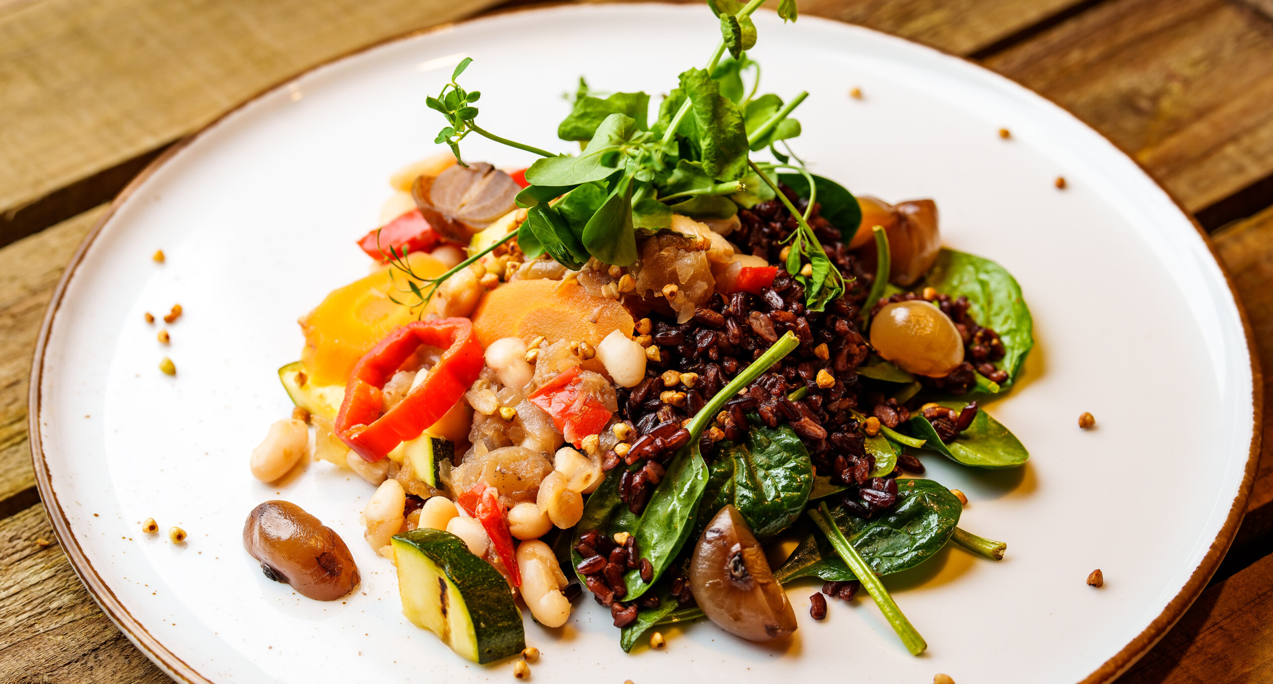 Italiaanse bonensalade