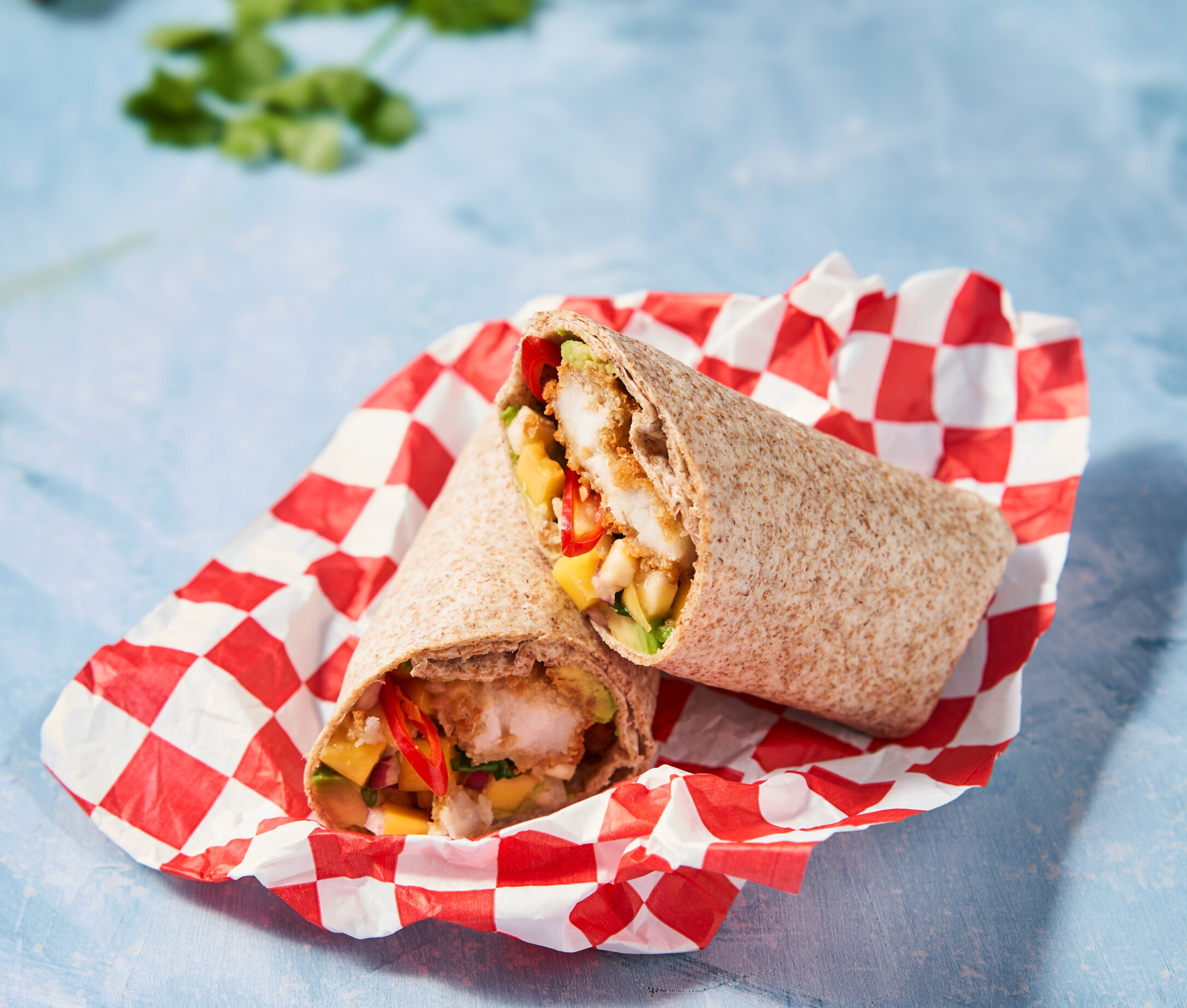 Vegan Visboer wrap