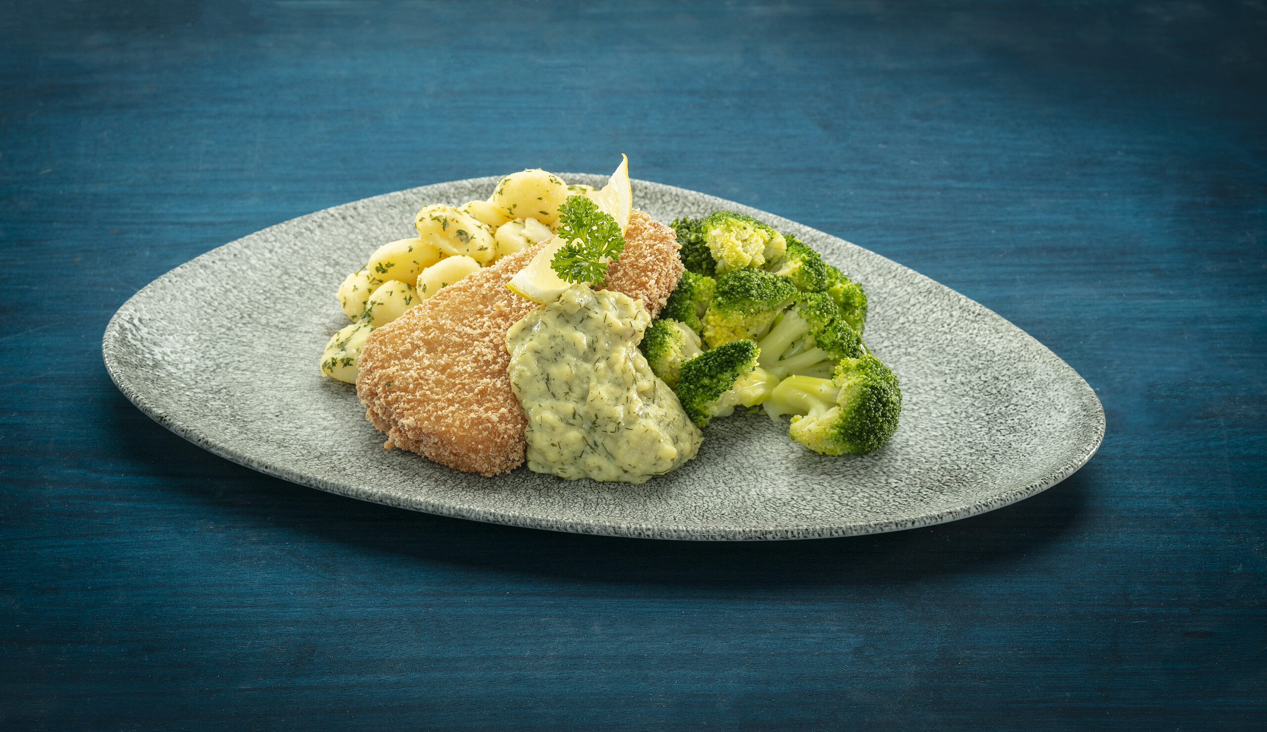 Lekkerbek met dillesaus