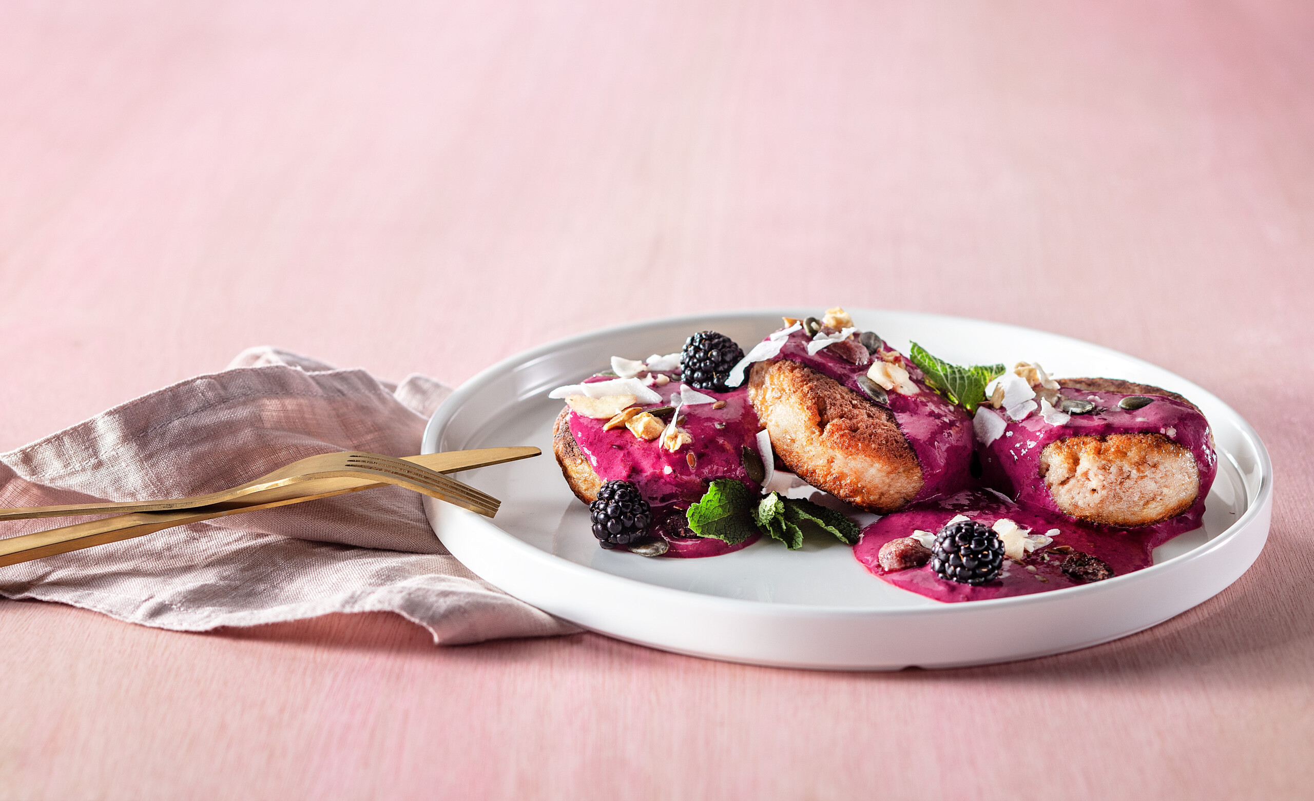 Eiwitrijke bananenpannenkoekjes