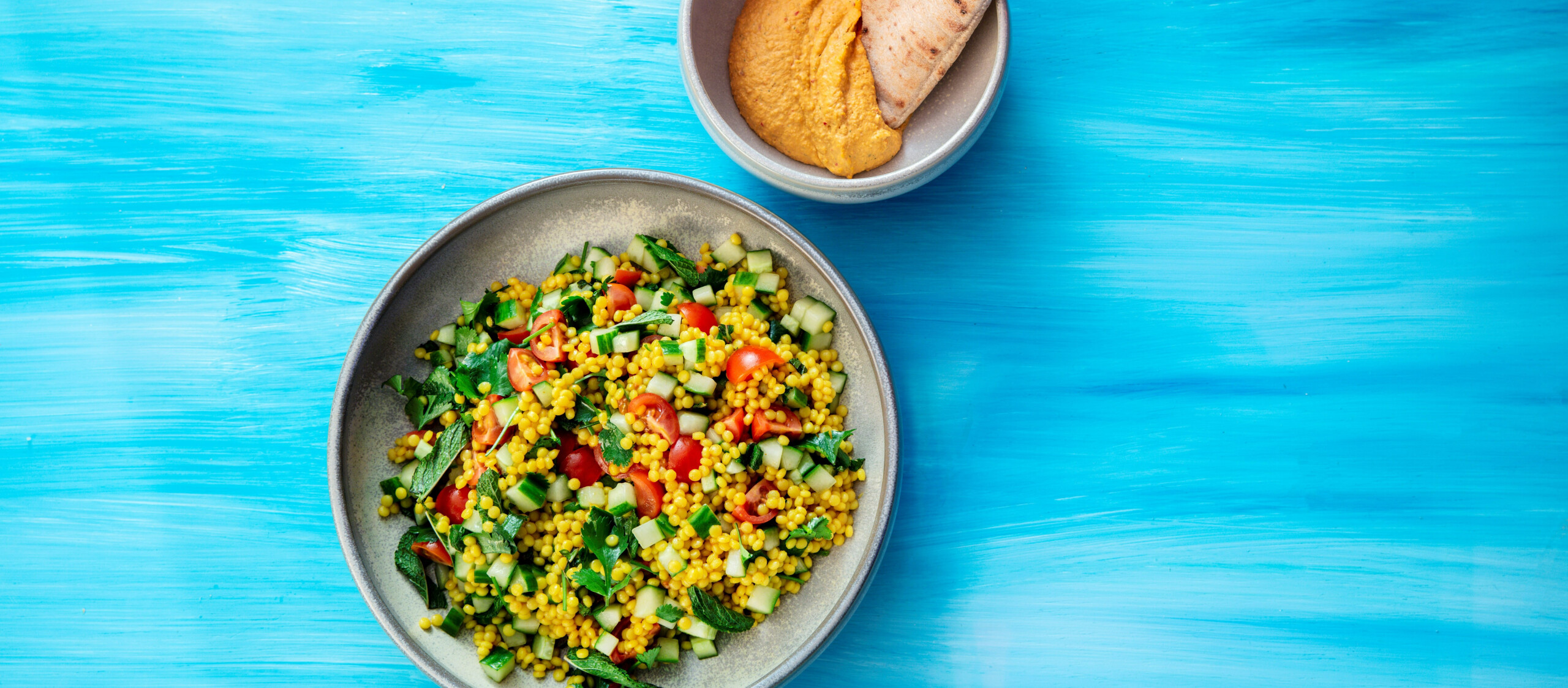 Tabouleh met parelcouscous