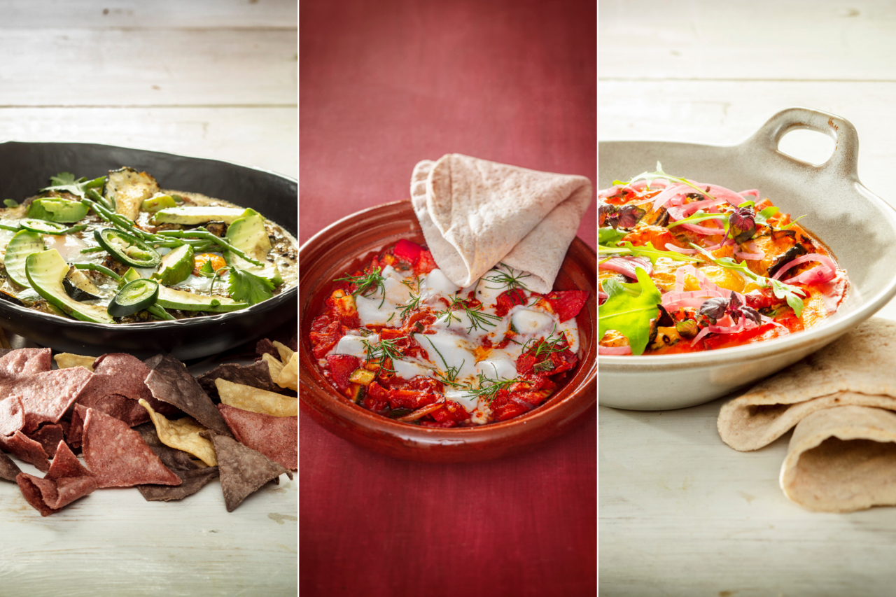 3 x Lekker: shakshuka