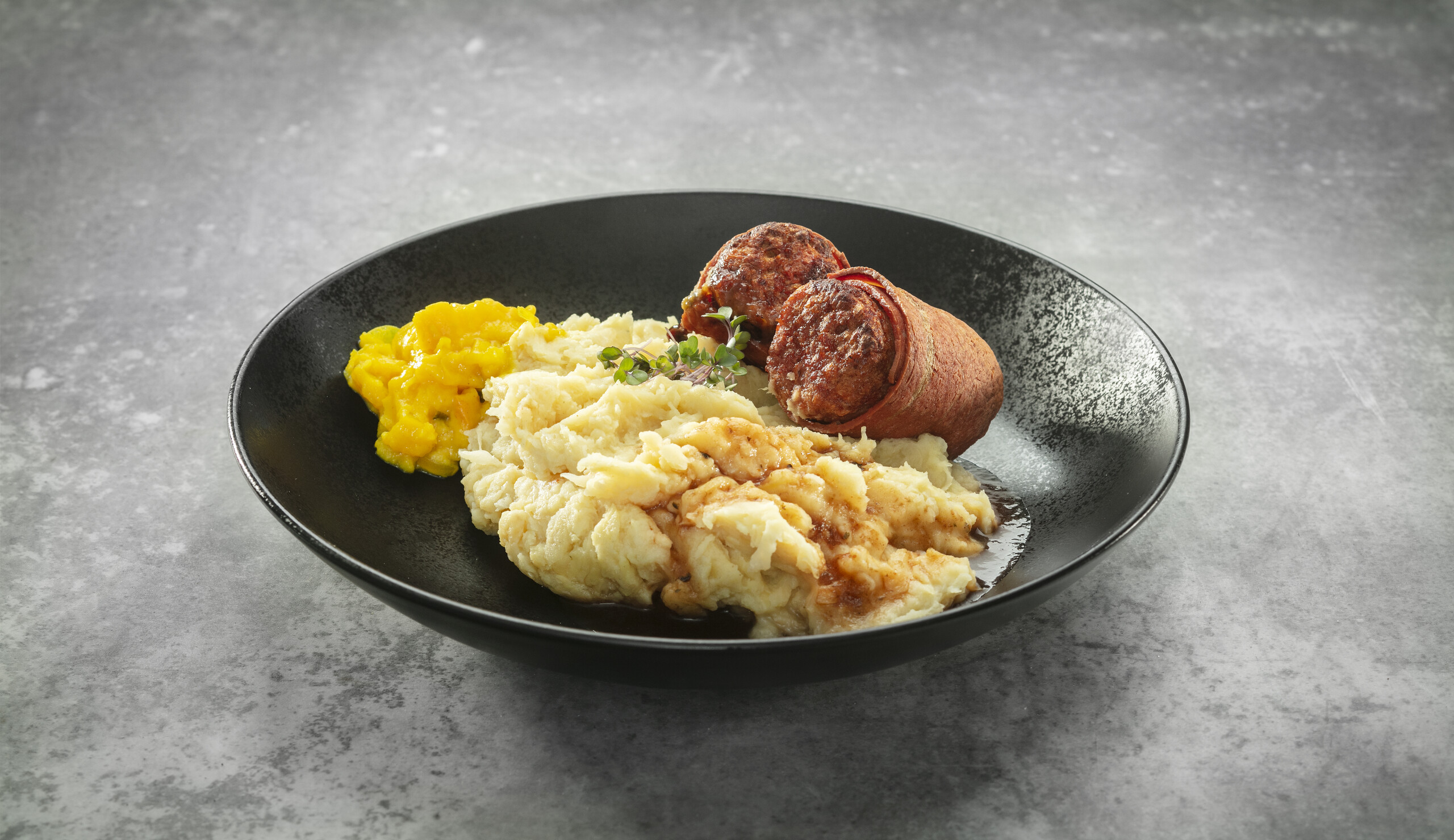 Zuurkoolstamppot met slavink