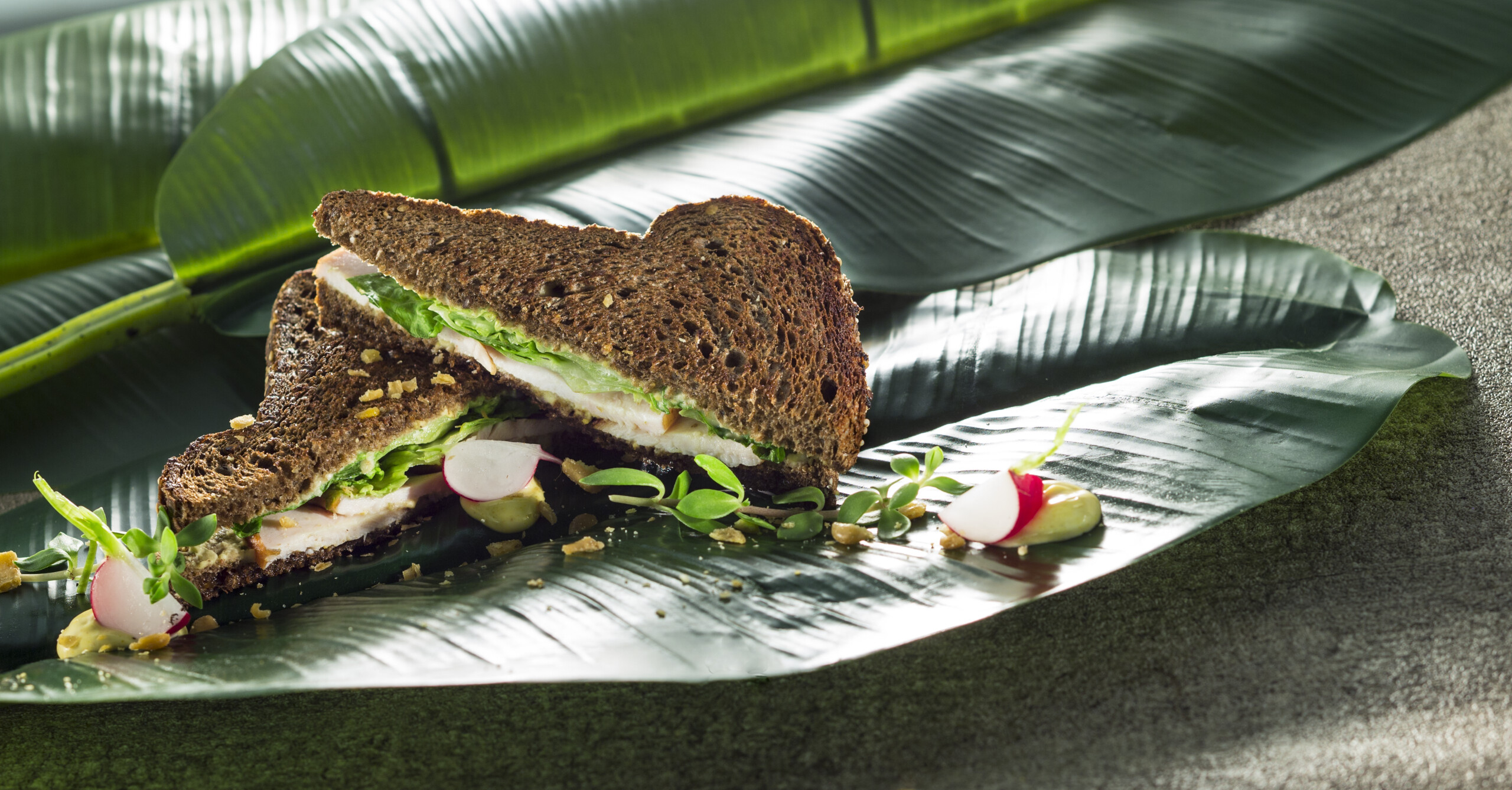 Tosti gerookte kip