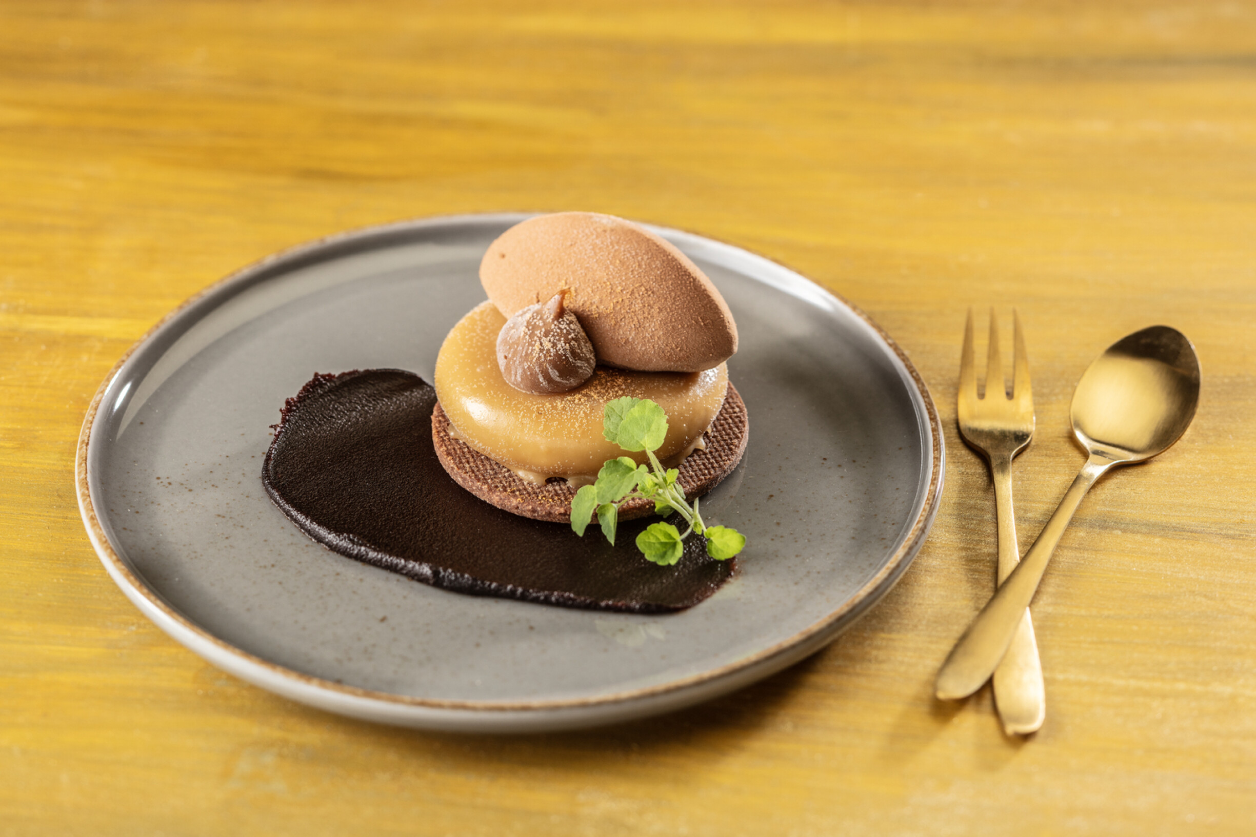 Chocolade caramel verleiding uit Jordy's keuken