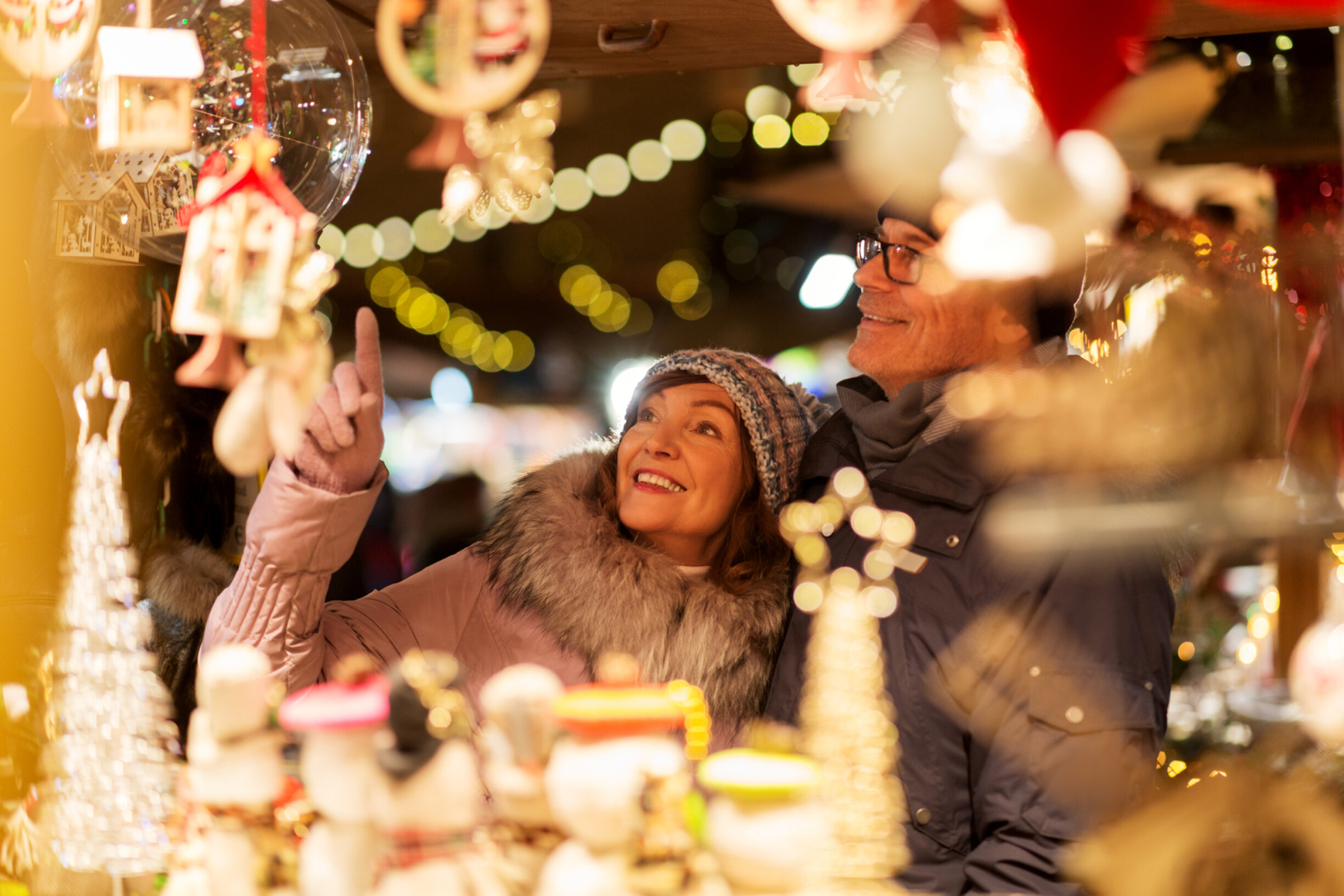 Kerstmarkt voor het personeel