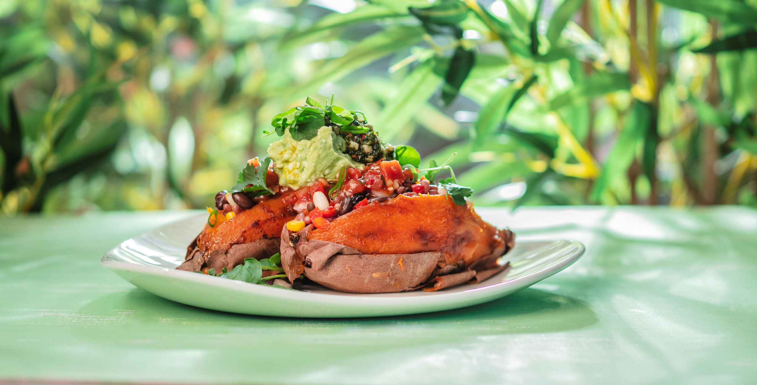 Loaded zoete aardappel