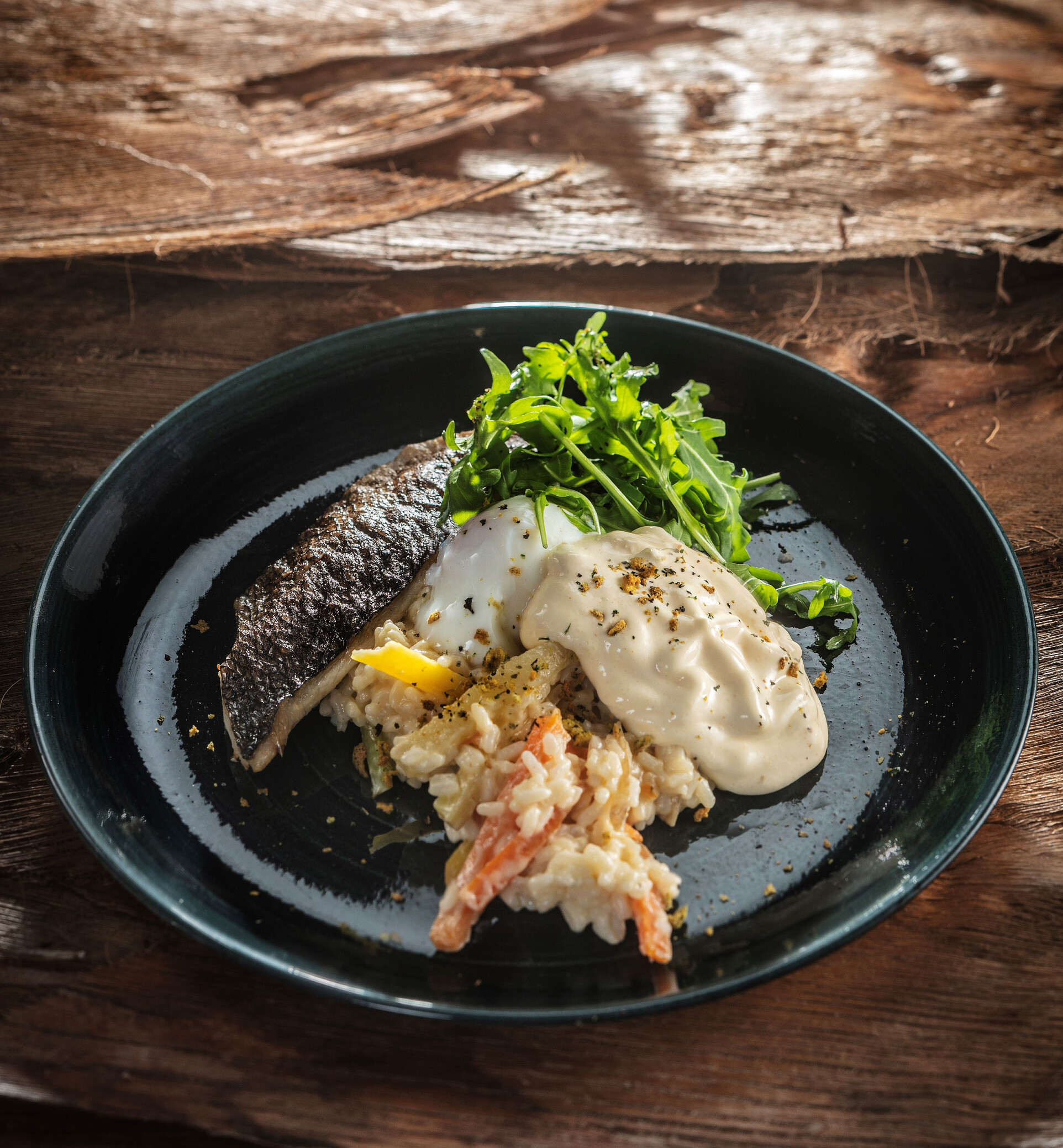 Doradefilet met Hollandaisesaus van mierikswortel