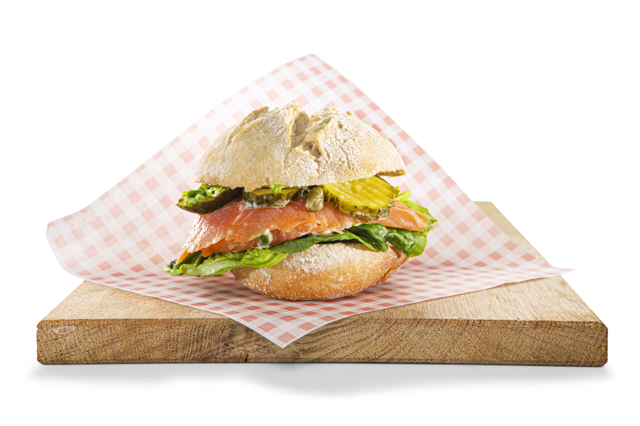 Pain d'antan gerookte zalm