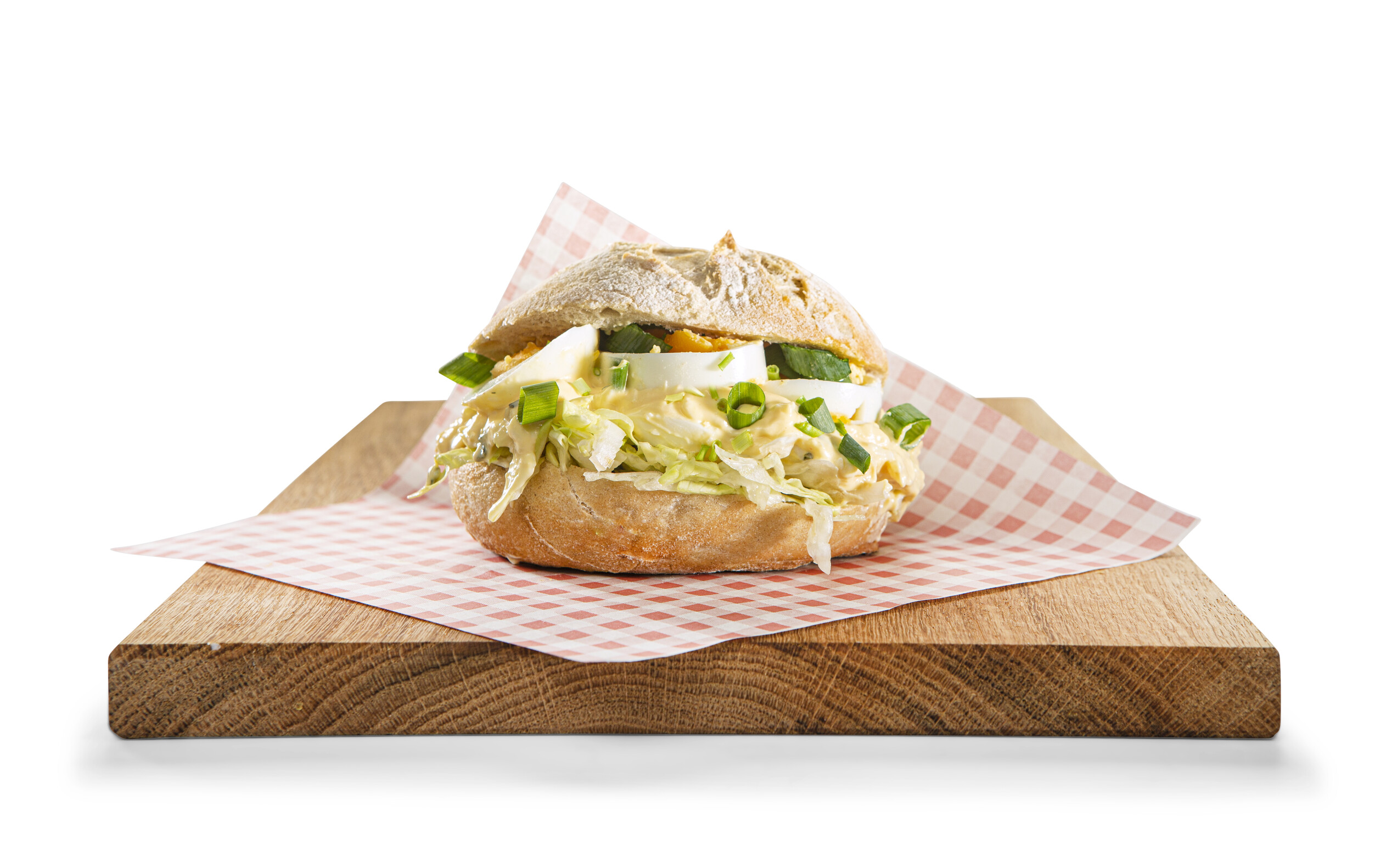 Pain d'antan eiersalade