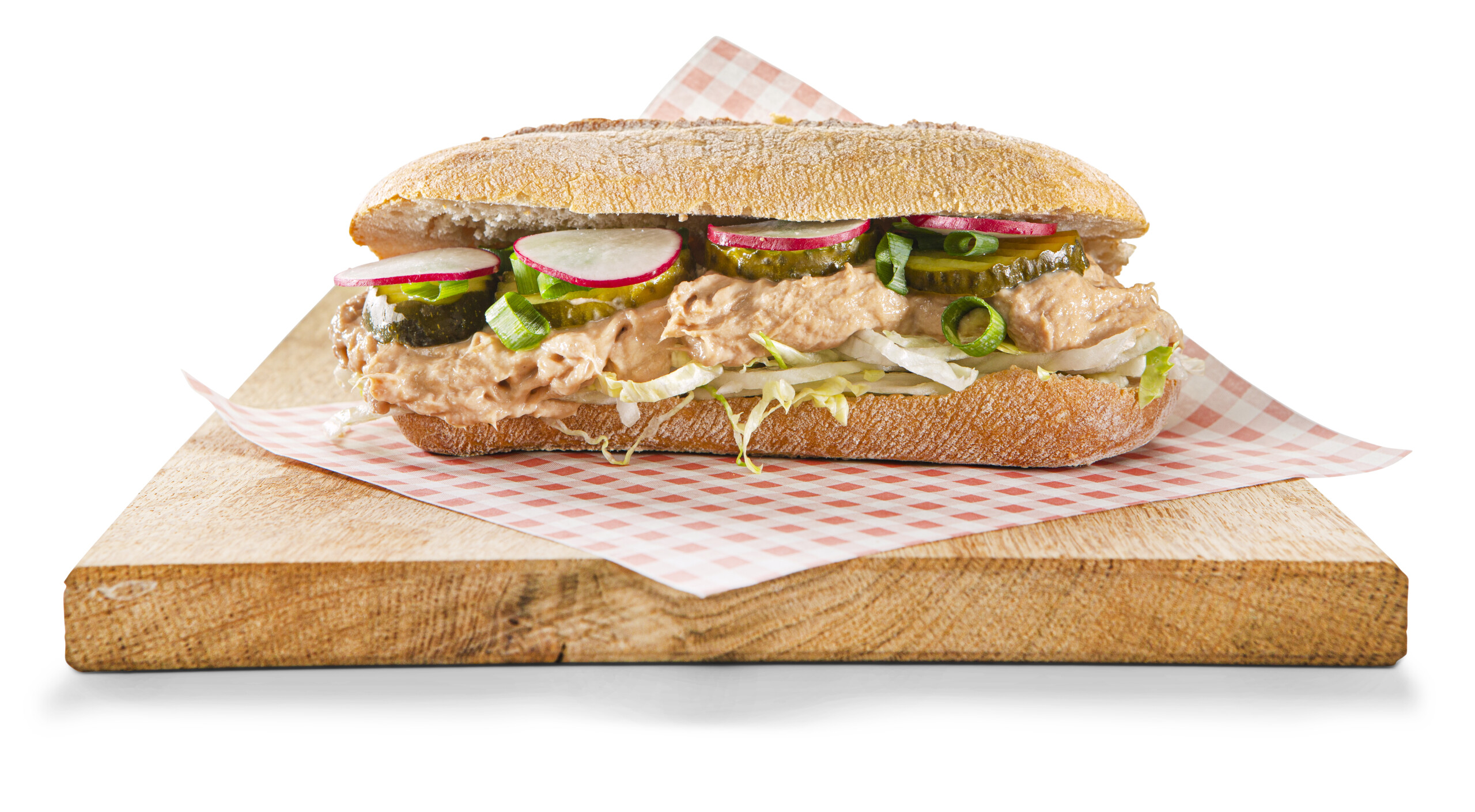 Petit pain tonijnsalade