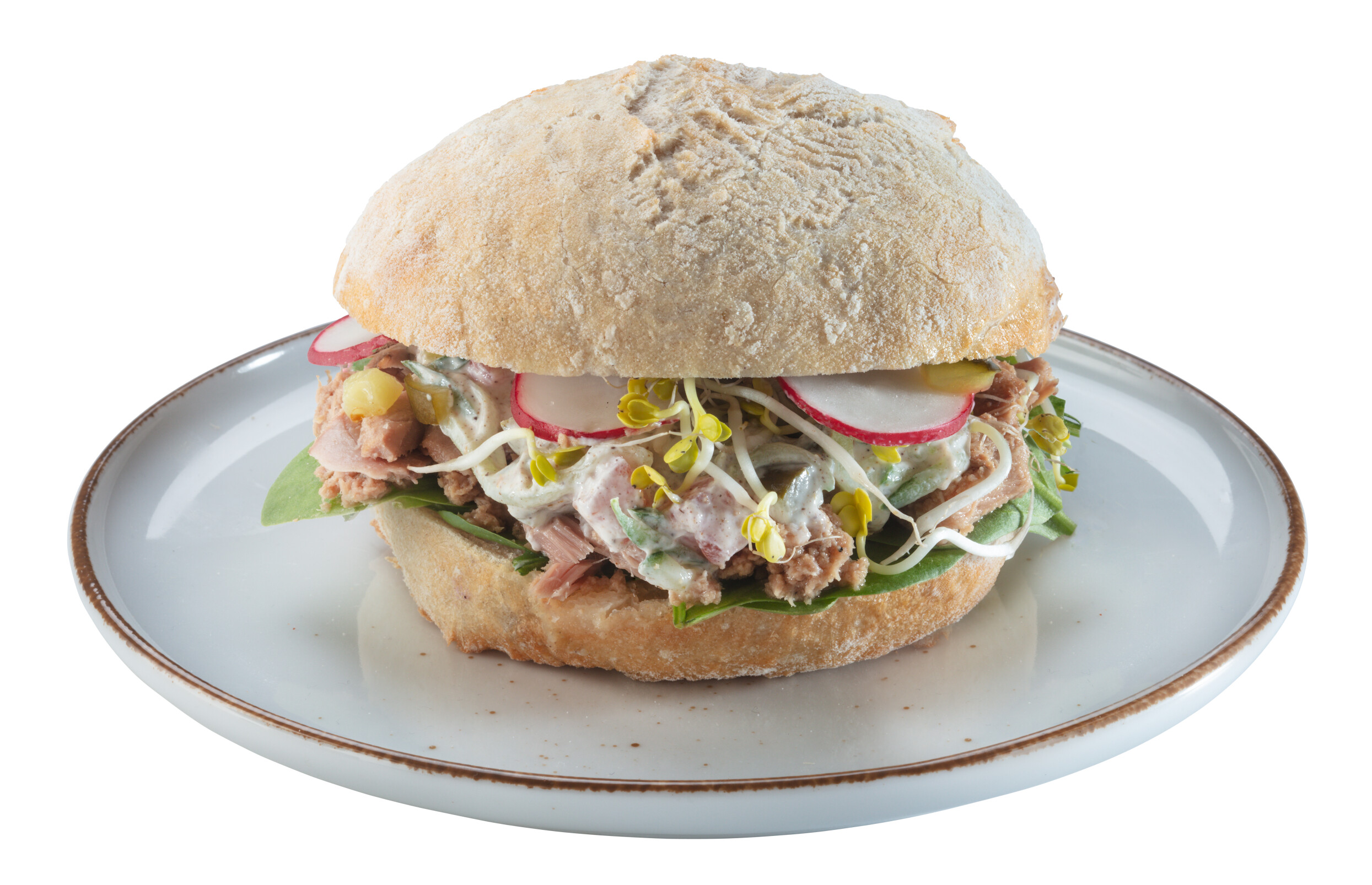 Pain d'antan tonijn ras el hanout