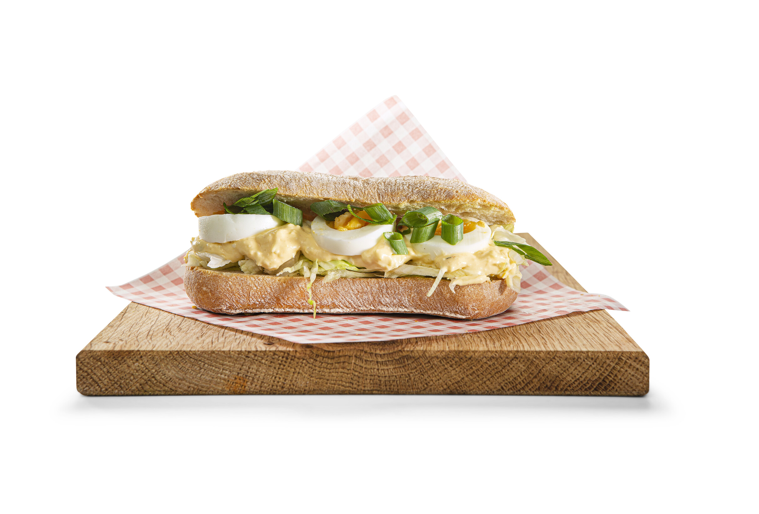 Petit pain eiersalade