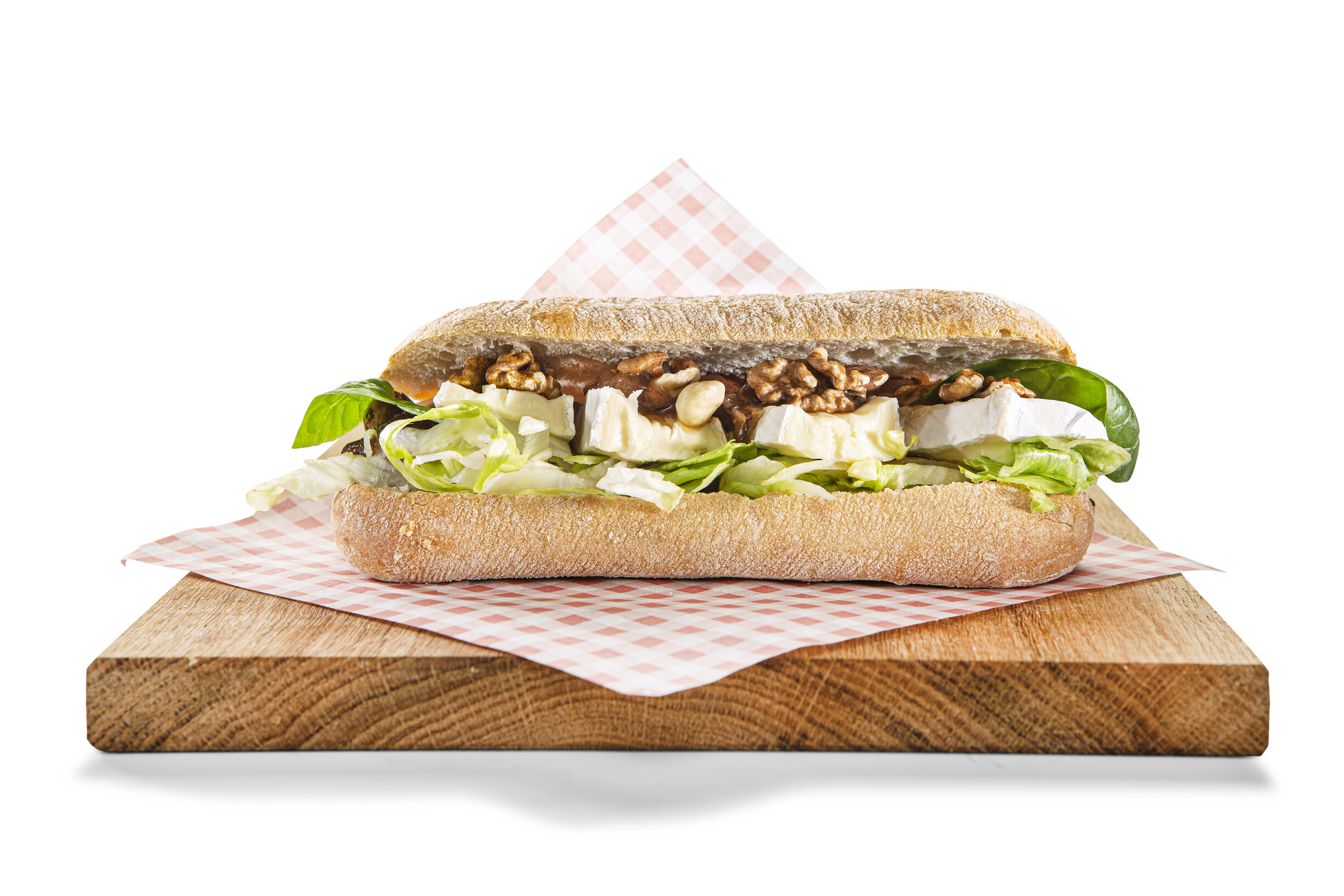 Petit pain brie chutney