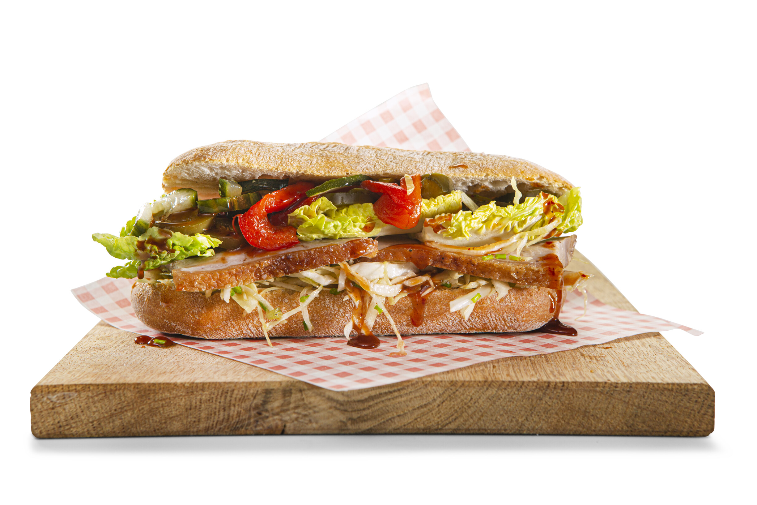 Petit pain Korean BBQ pork