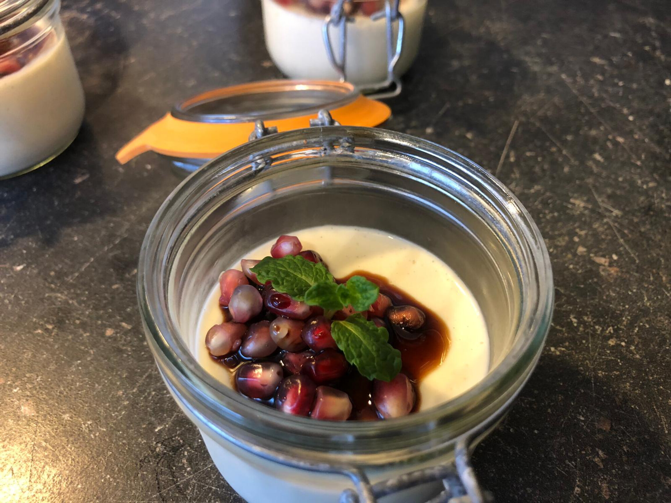 3 x desserts klaar voor gebruik