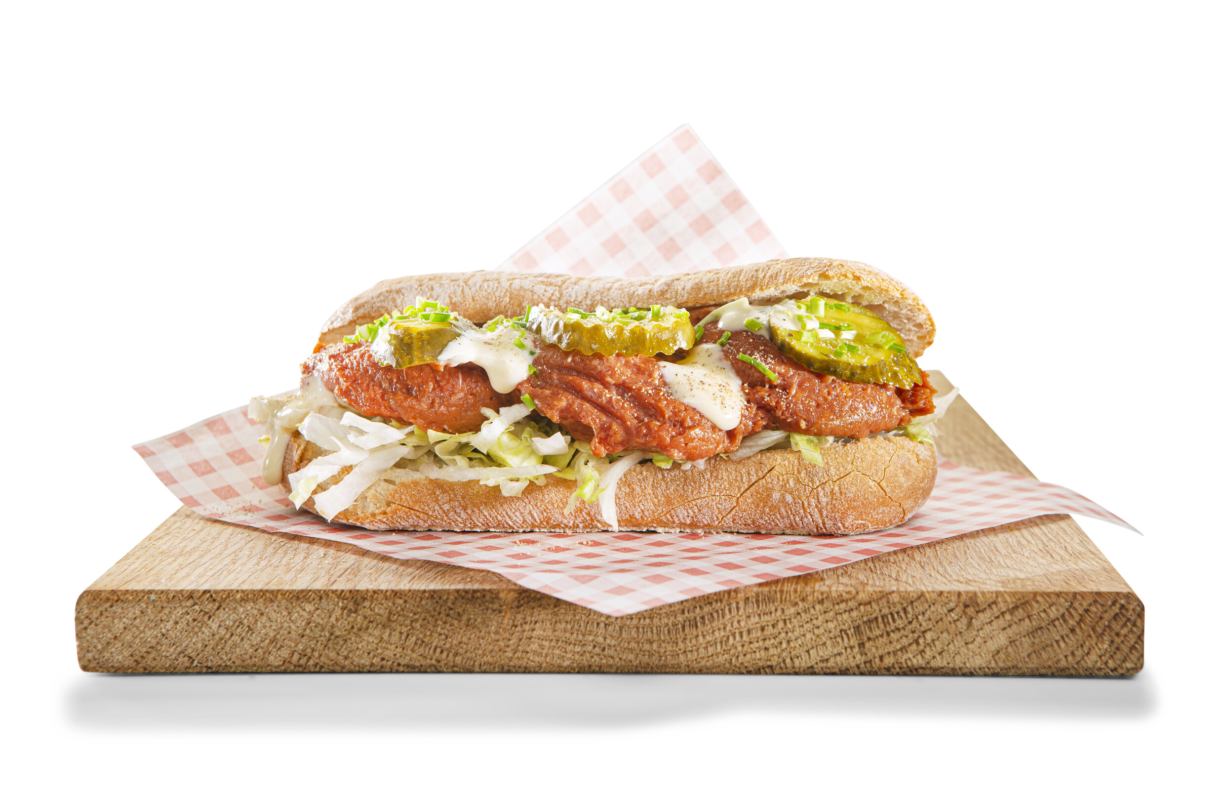 Petit pain filet americain