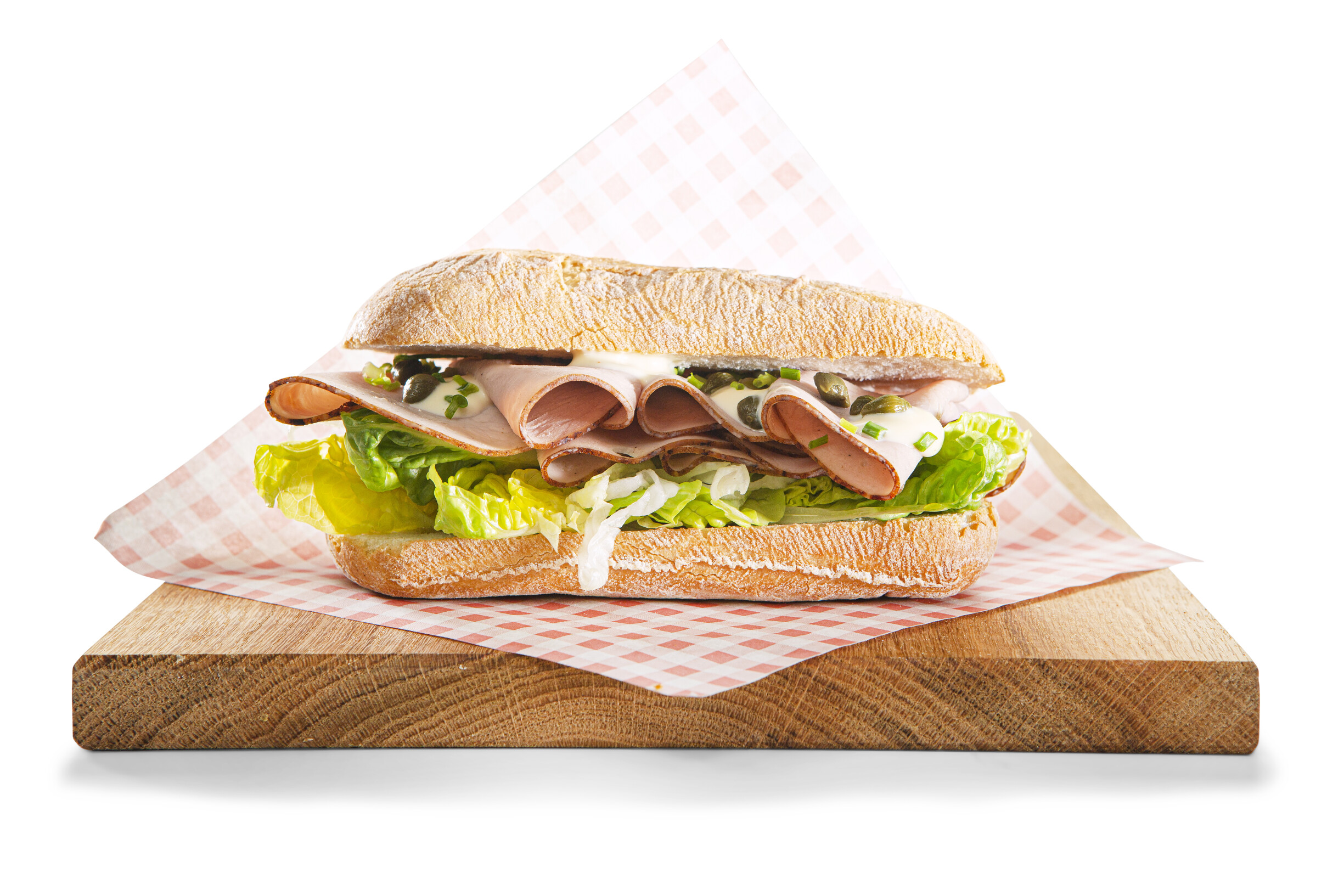 Petit pain vitello tonato