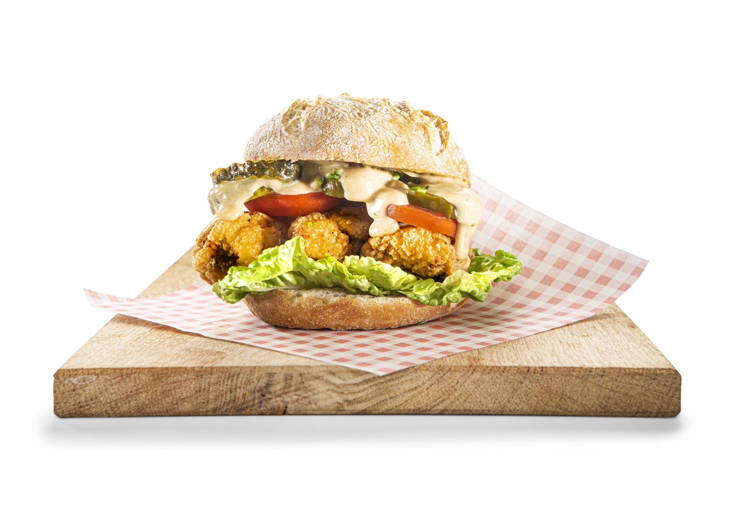 Pain d'antan crispy chicken