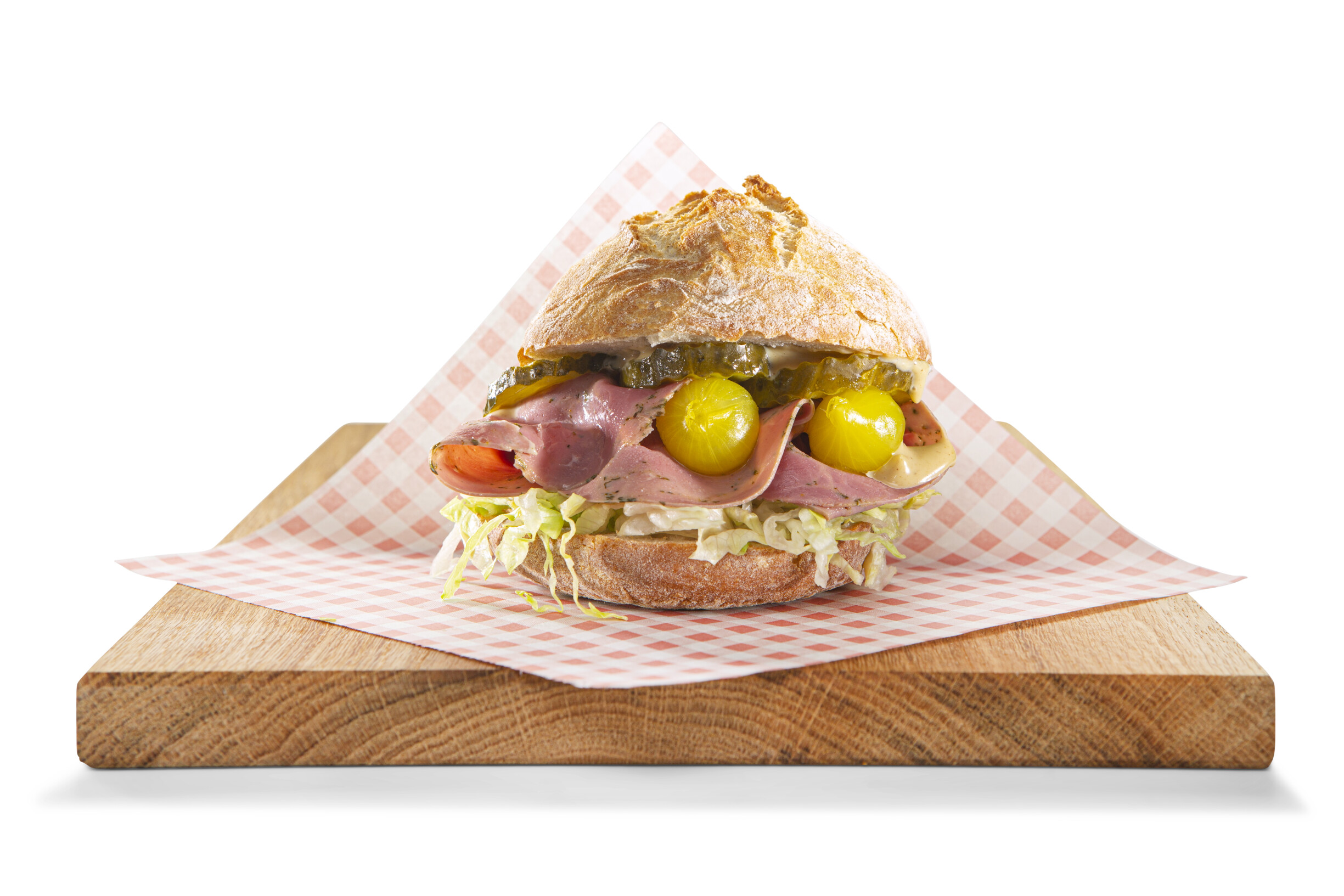 Pain d'antan pastrami