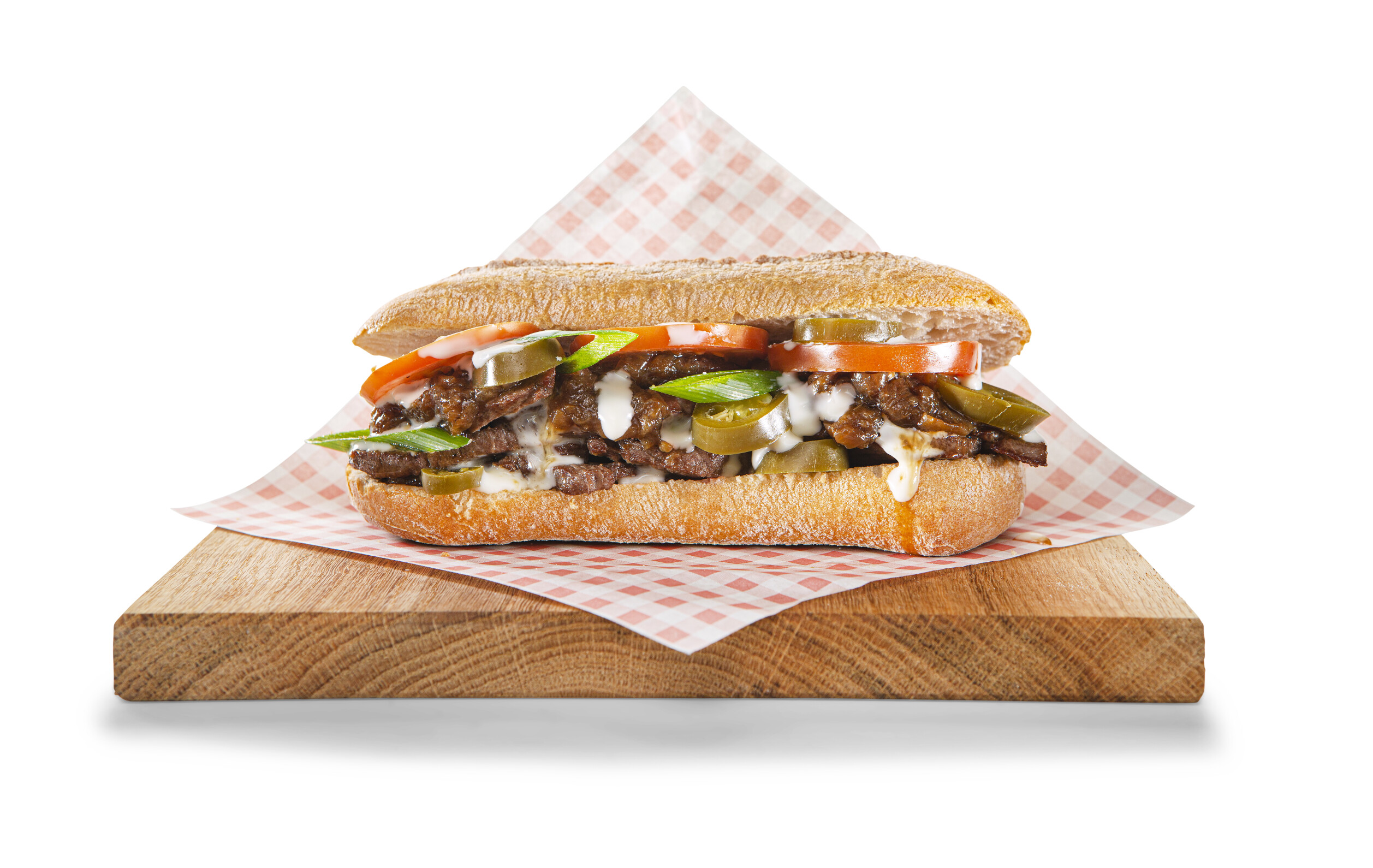 Petit pain Philly Cheesesteak