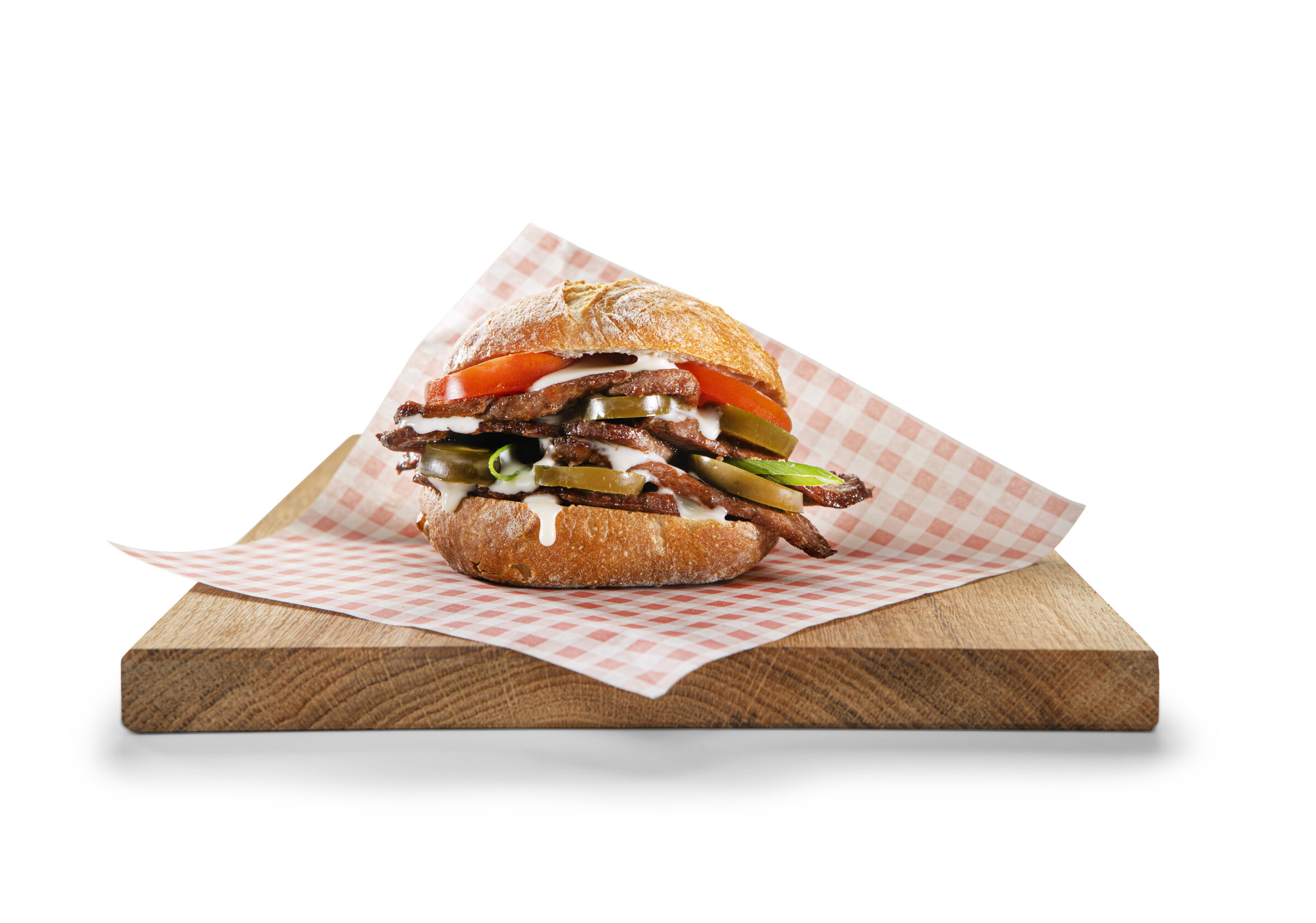 Pain d'antan Philly Cheesesteak