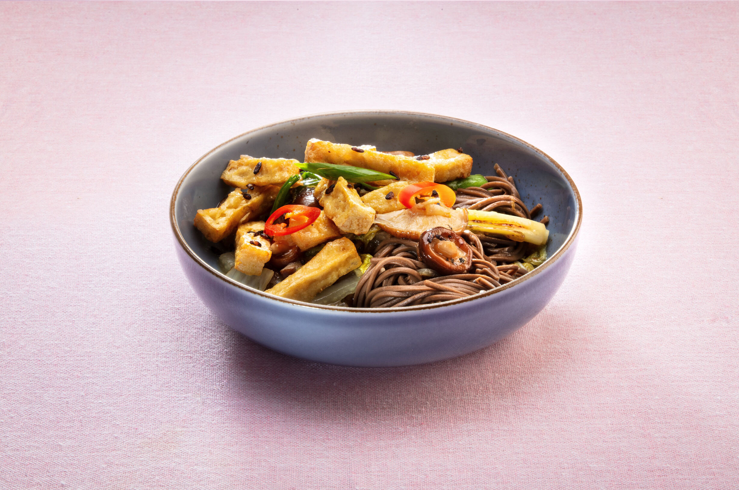 Indische Chinese kool met shiitake en tofu