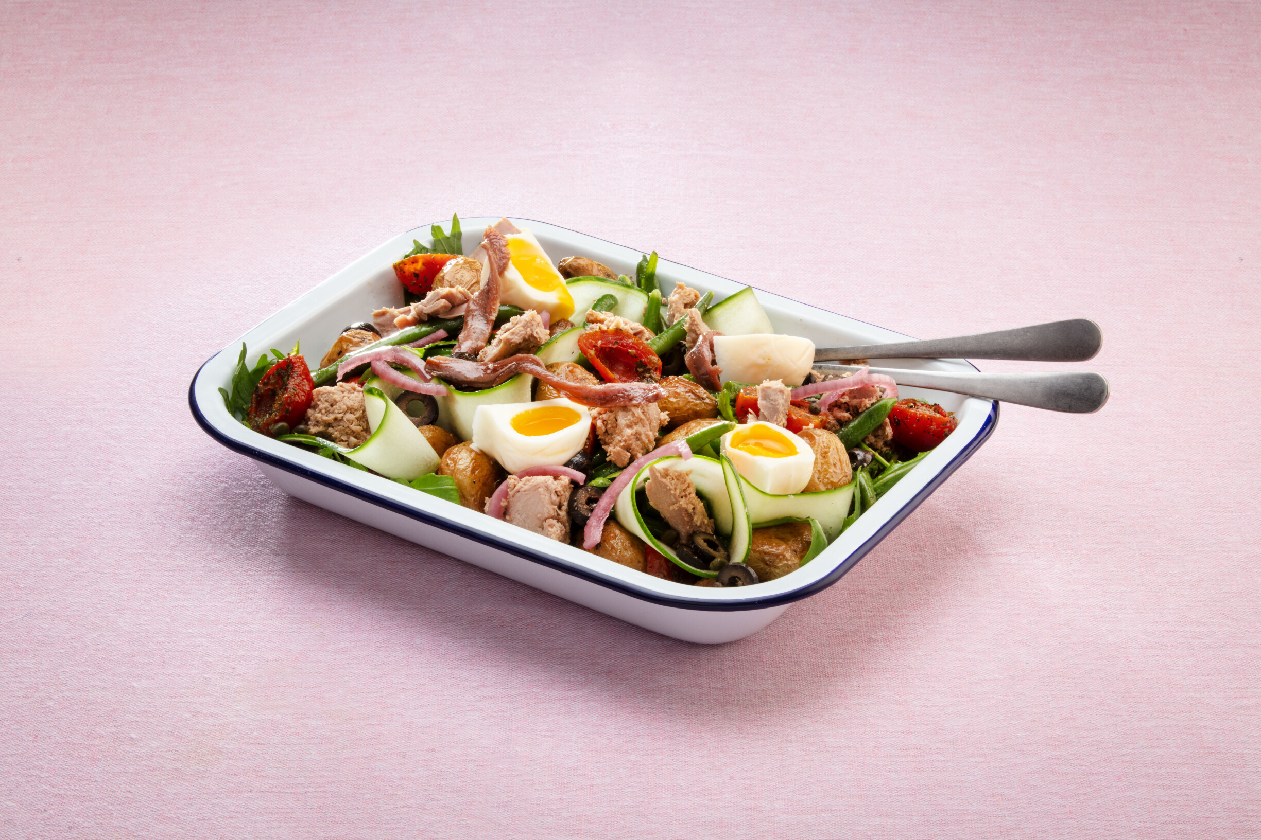 Franse salade niçoise