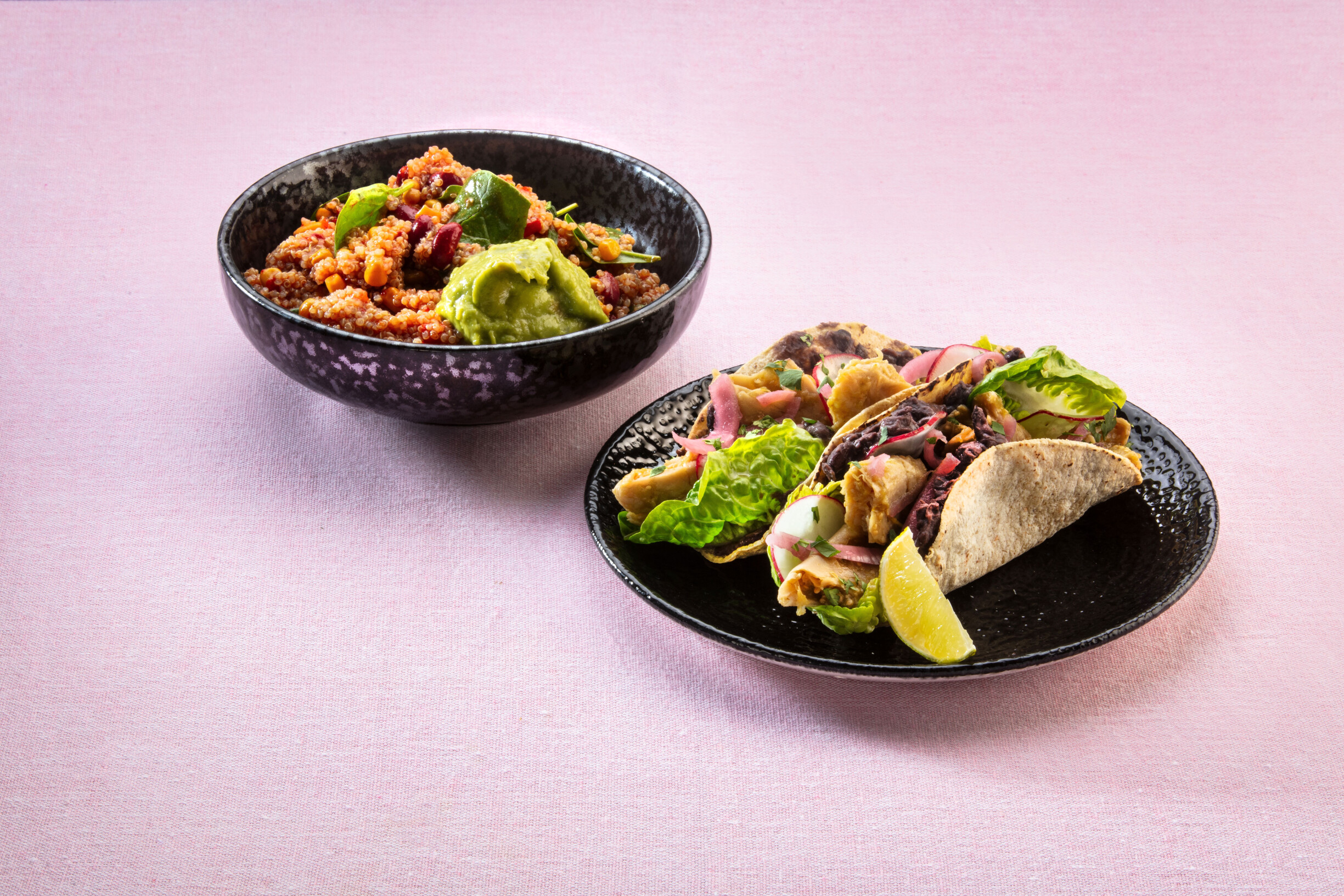 Mexicaanse taco's met salsa verde