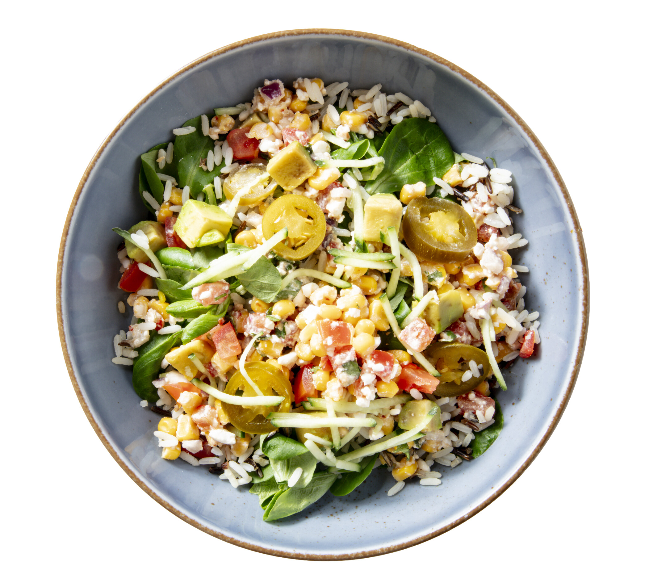 Wilde rijst Elote salade