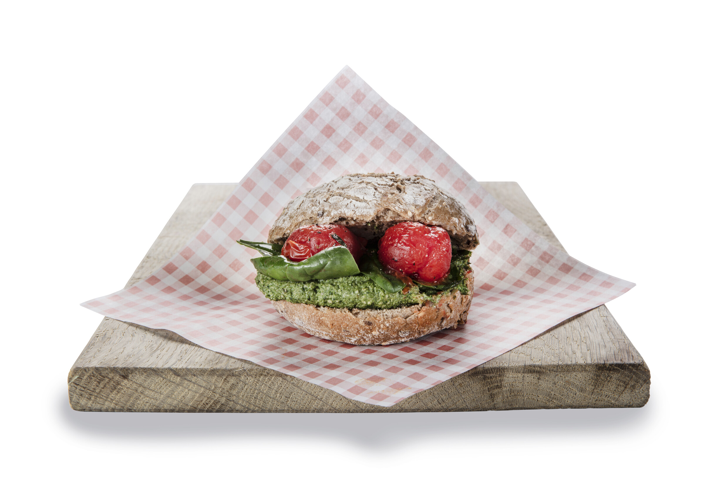 Broodje spinazie-zonnebloempitten spread