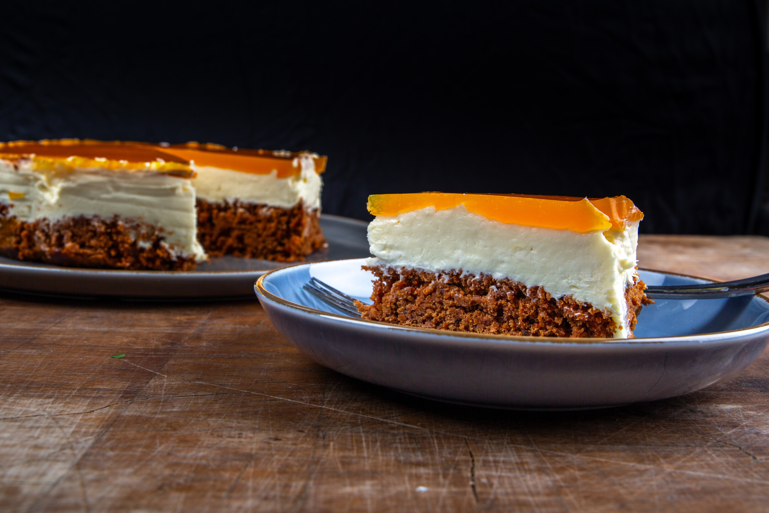 Carrot cheese cake