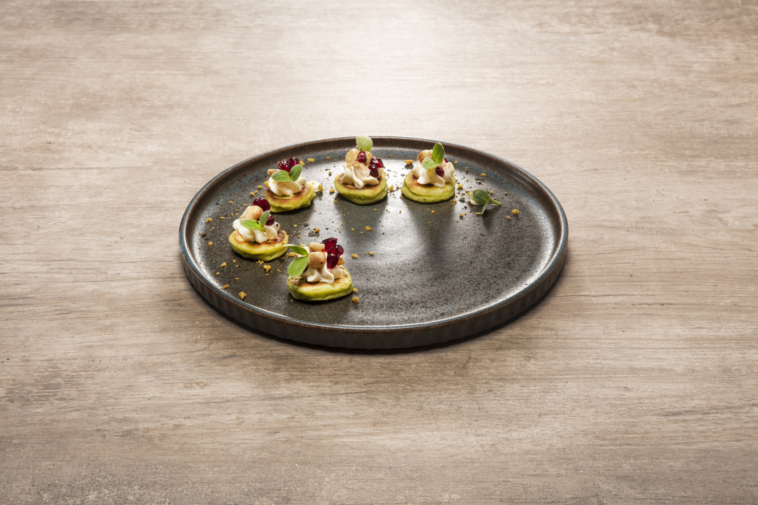 Avocado blini's