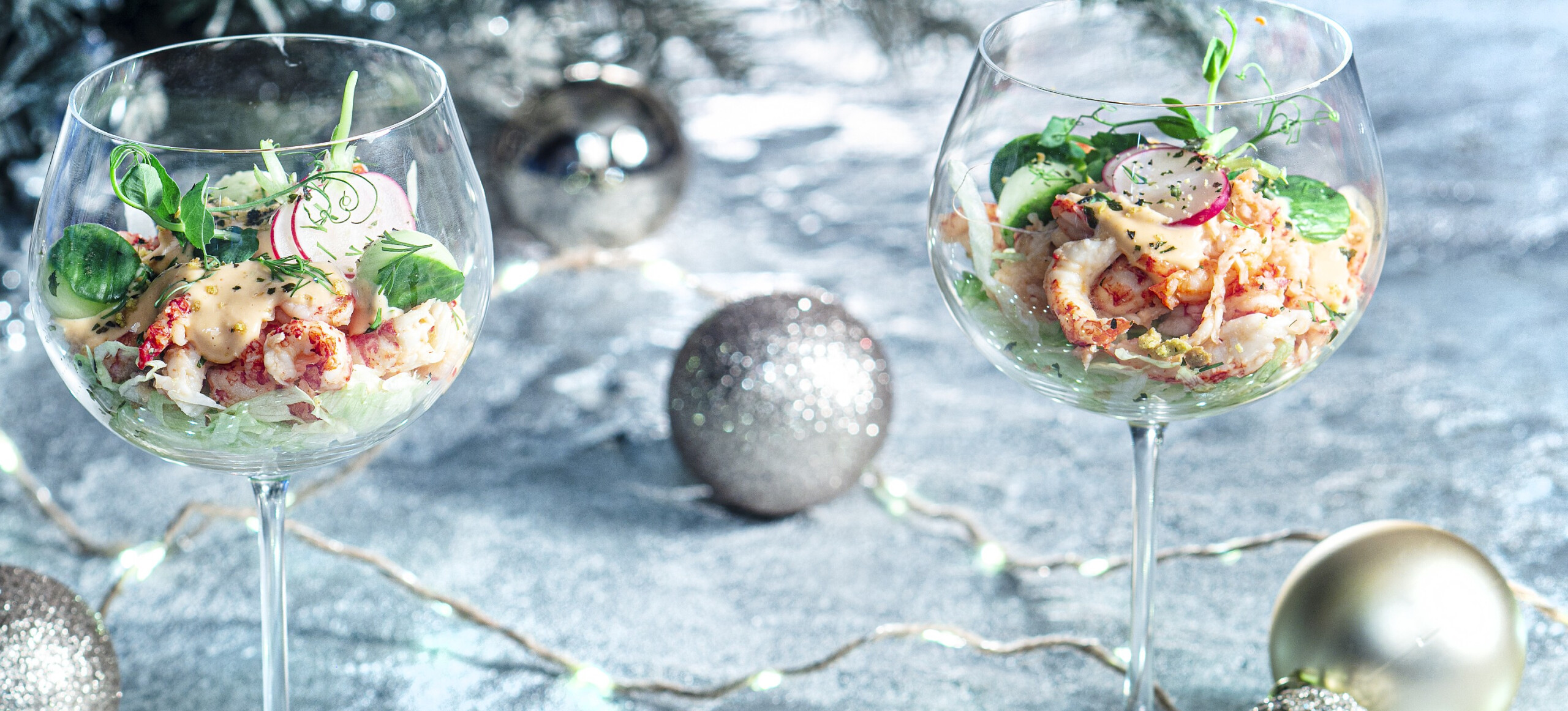 Rivierkreeftjescocktail