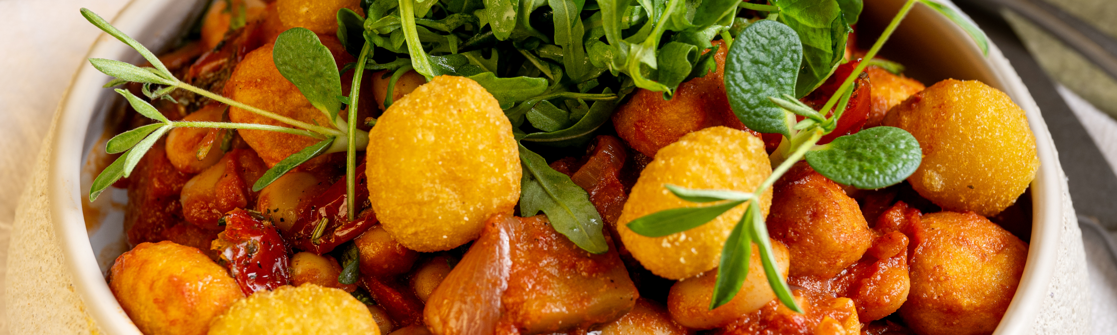 Toscaanse bonenschotel