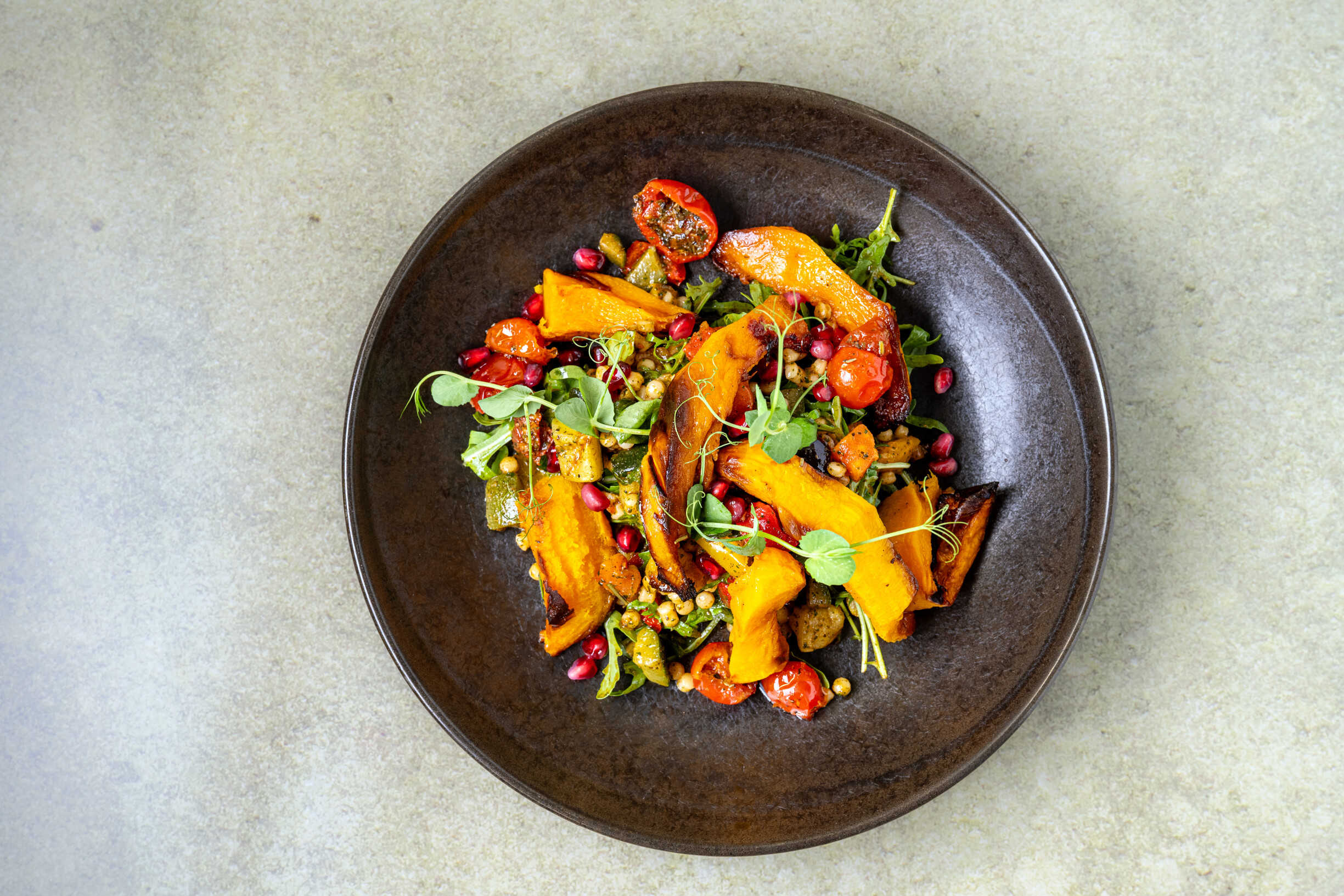 Parelcouscous met pompoen