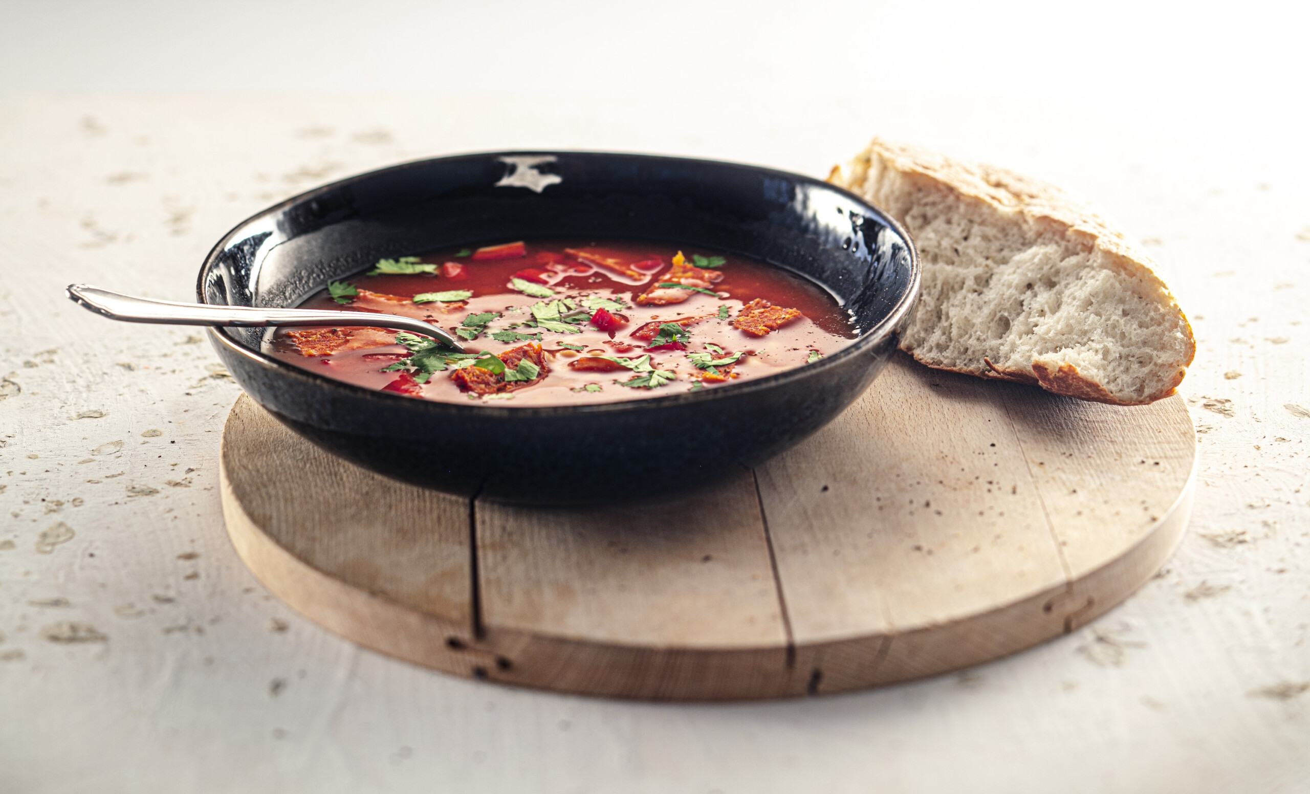 Witte bonensoep met chorizo