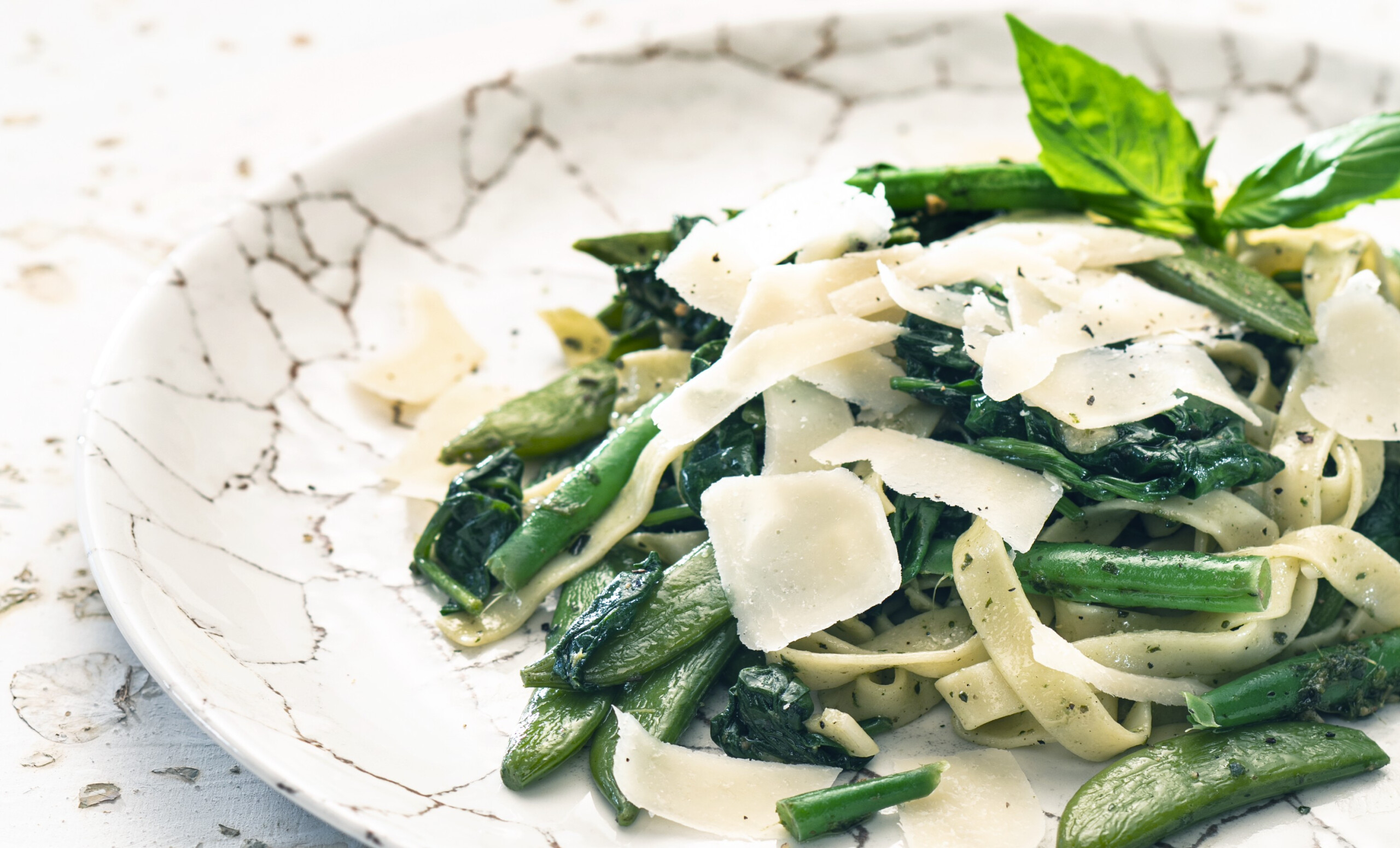 Groene pasta