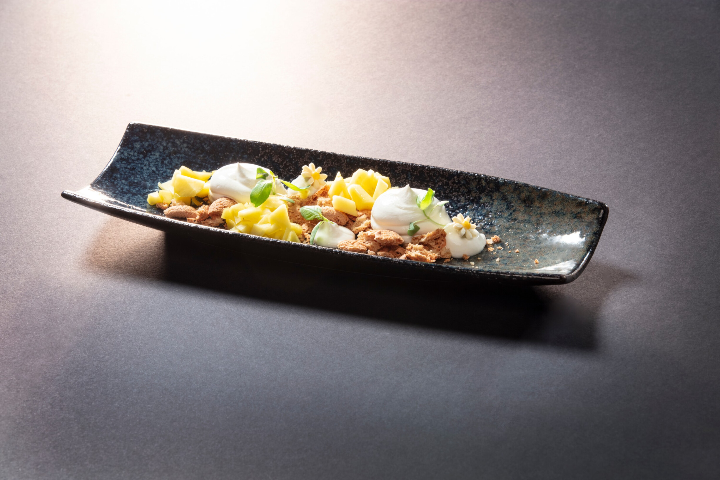 Bitterkoekjes met limoenmascarpone