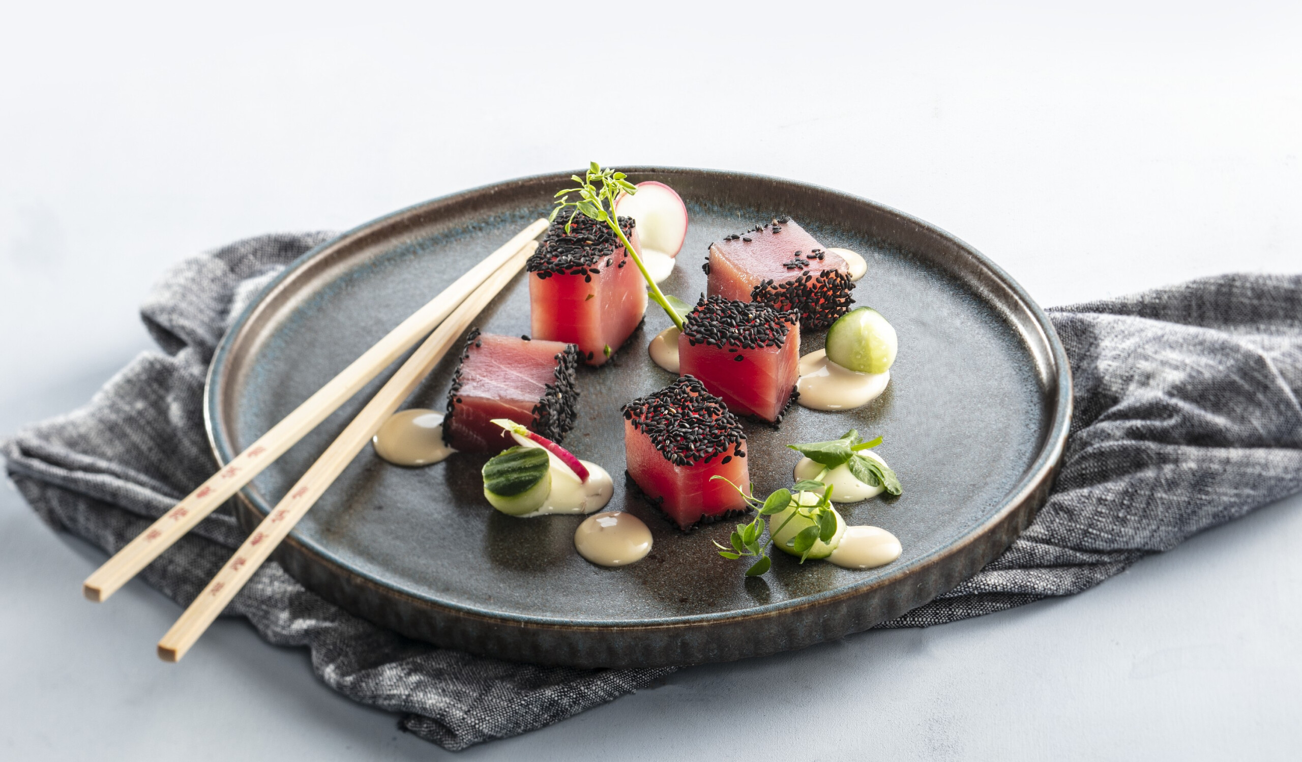 Tataki van tonijn