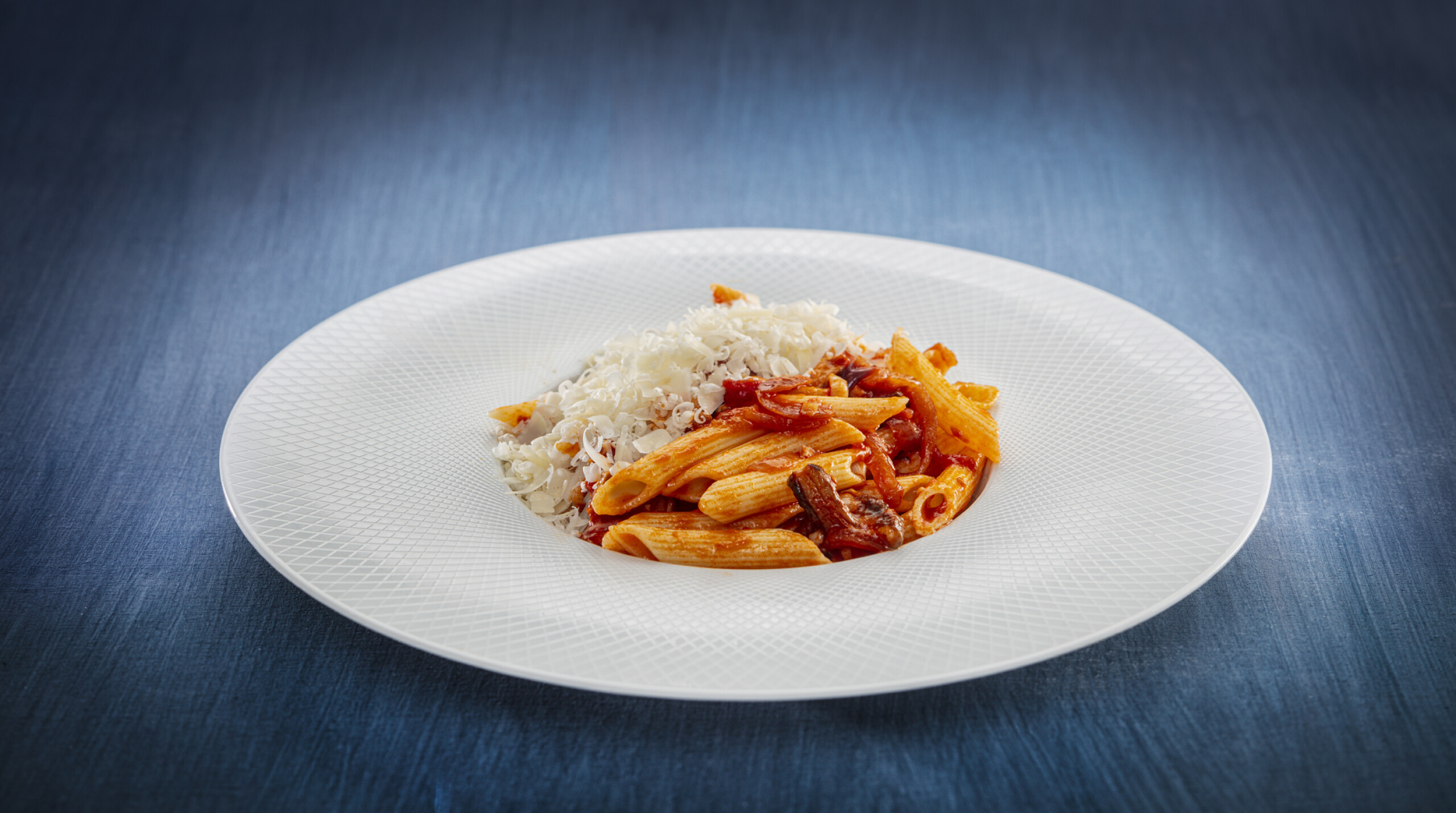 Penne pasta op Catalaanse wijze