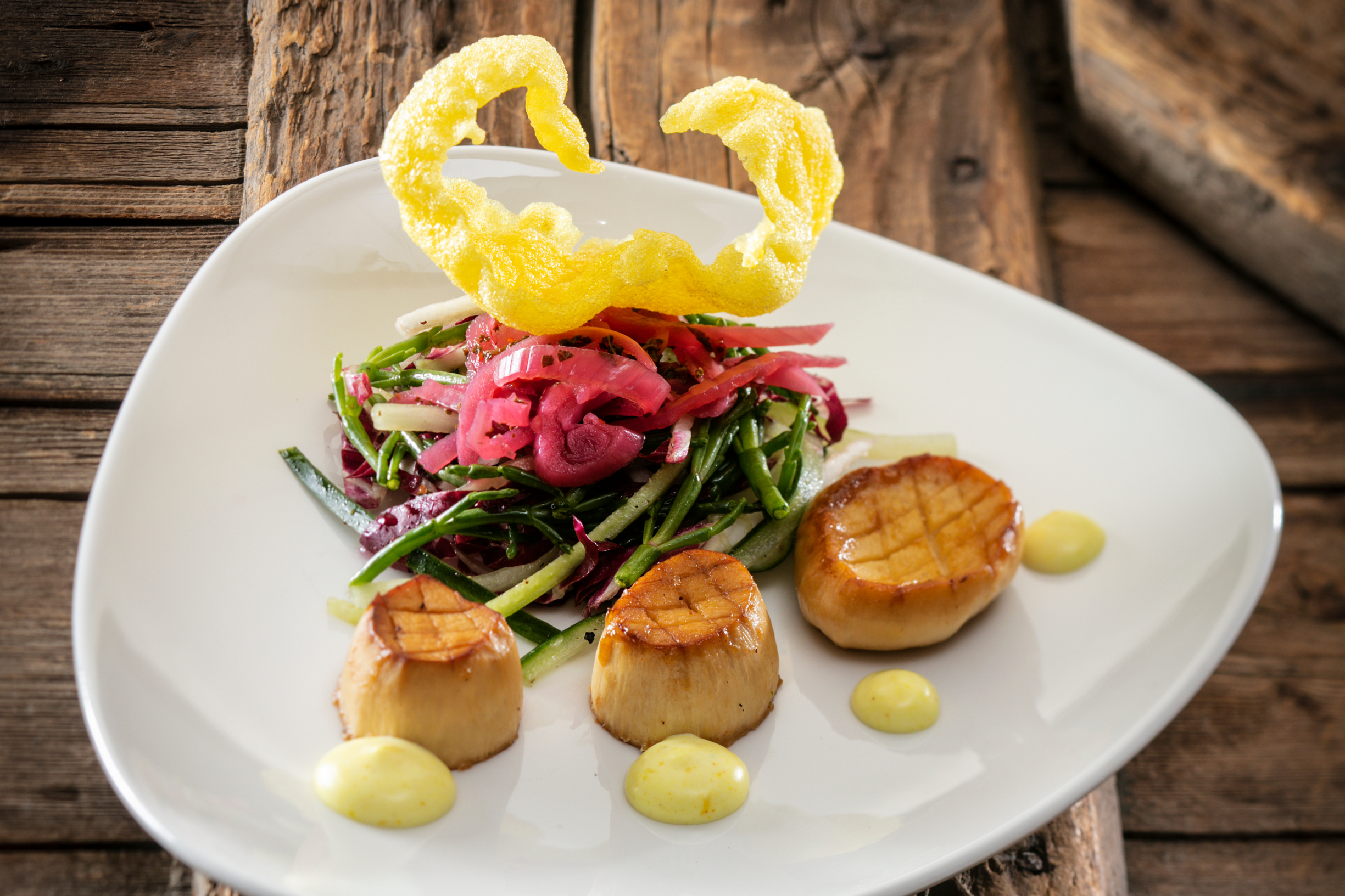 King oyster coquille