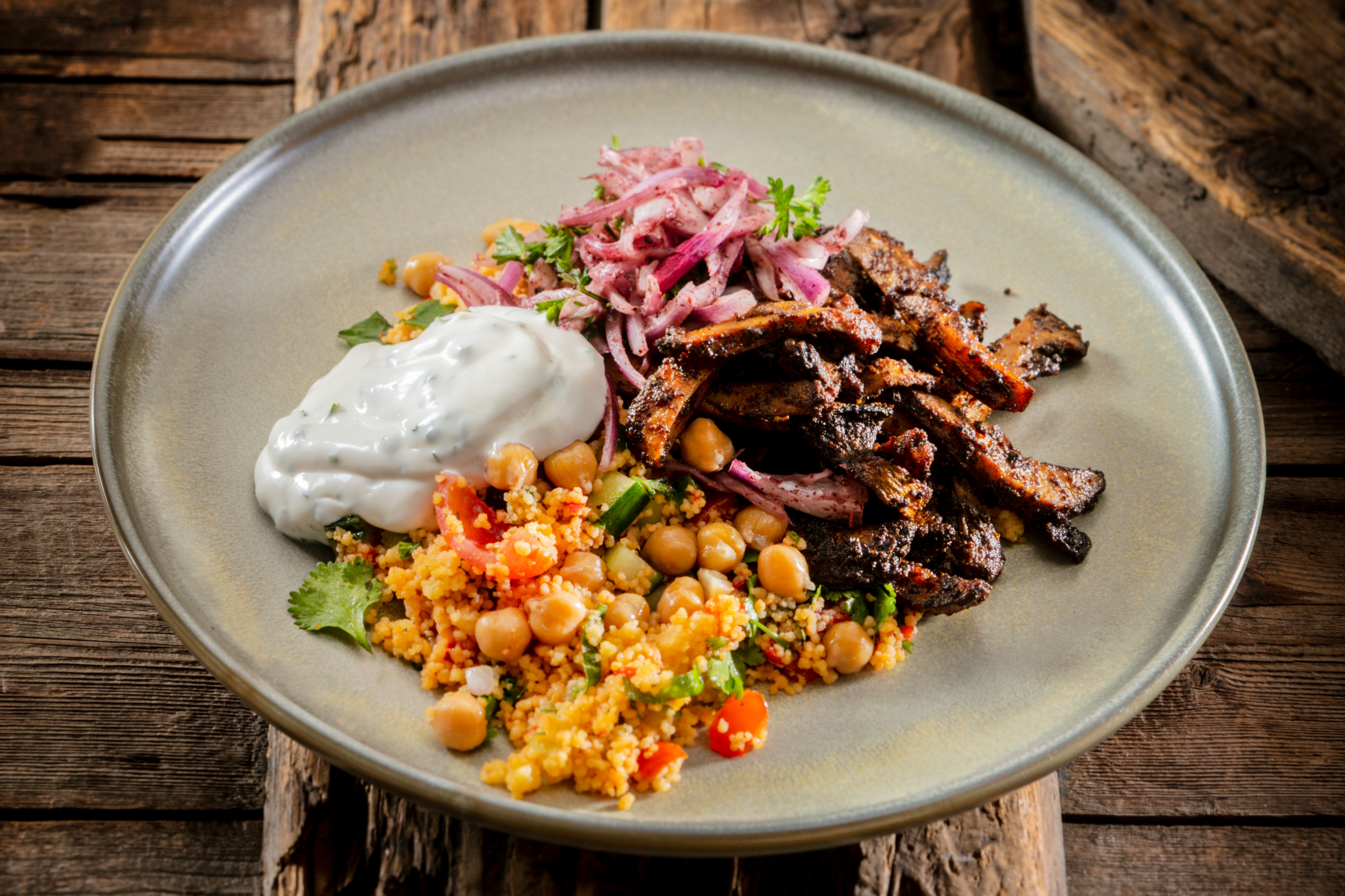 King oyster shawarma