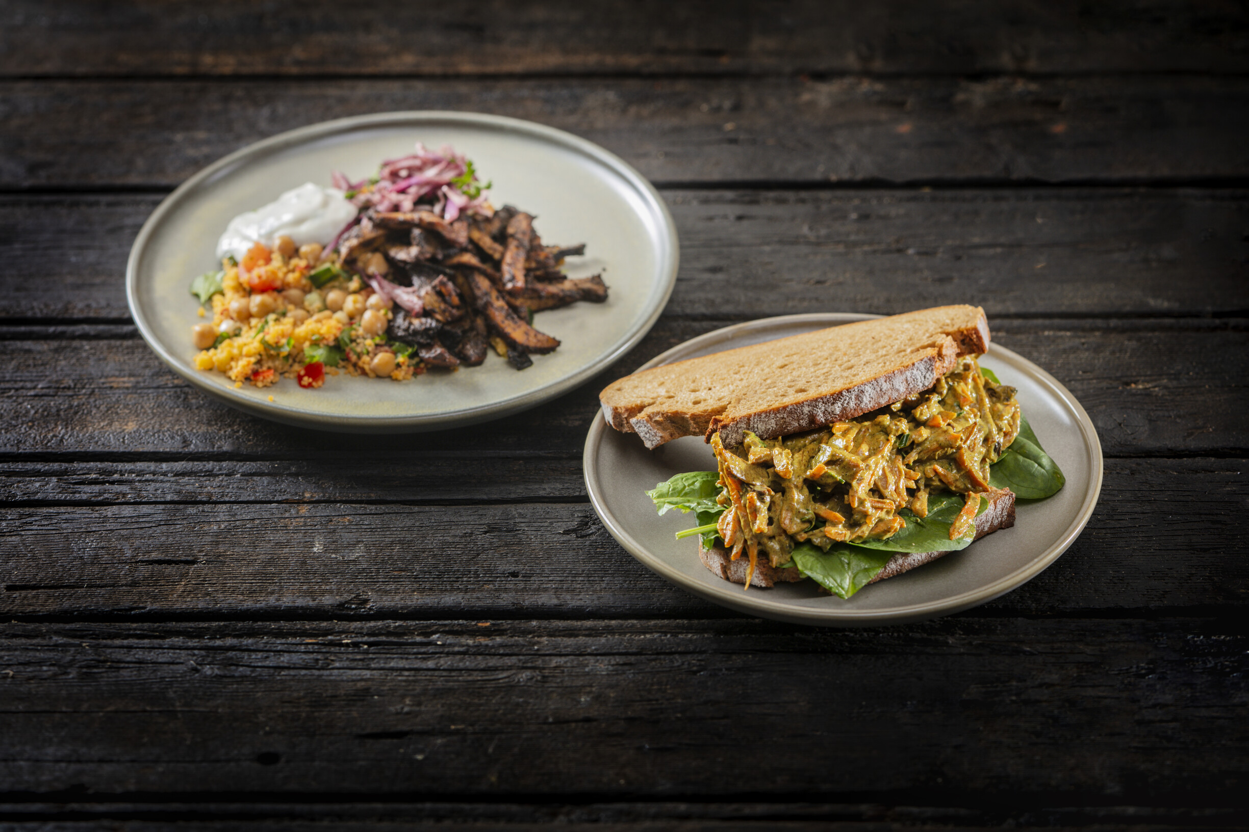 No waste shawarma salade