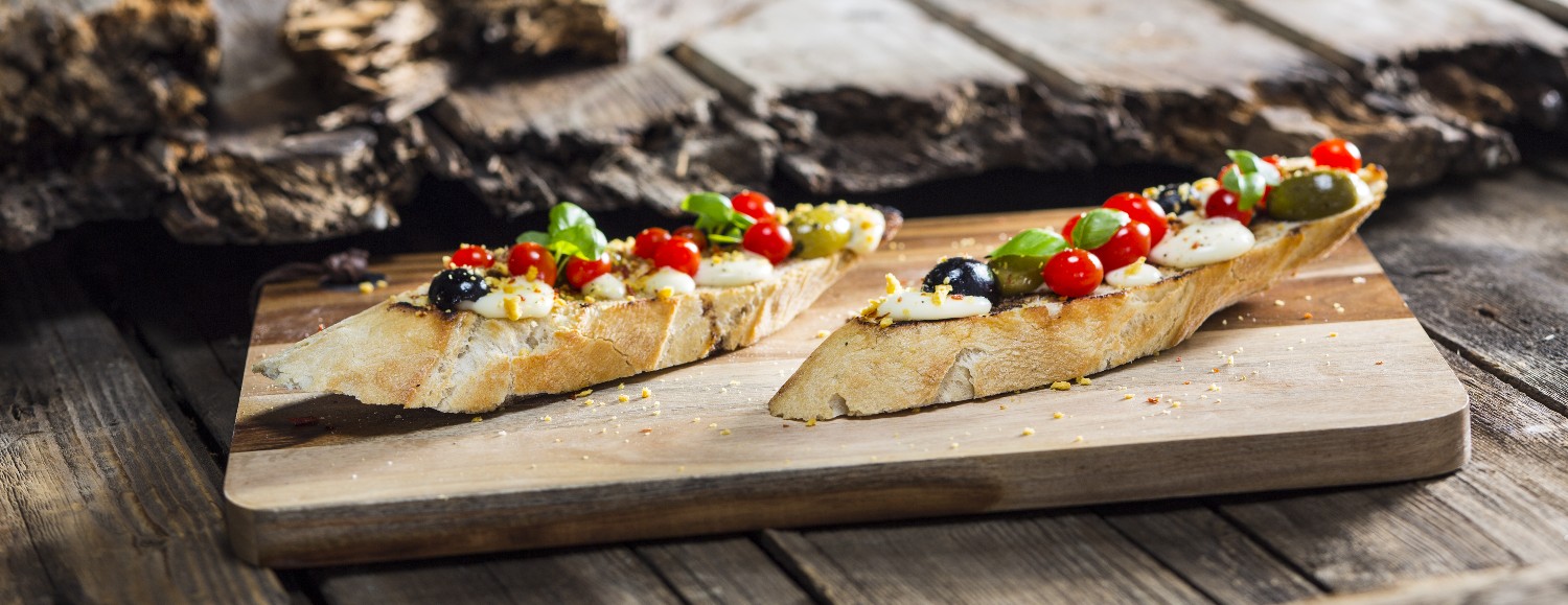 Italiaanse bruscetta Italiaanse bruscetta