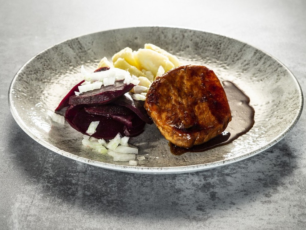 Bietjes met varkensfilet Bietjes met varkensfilet